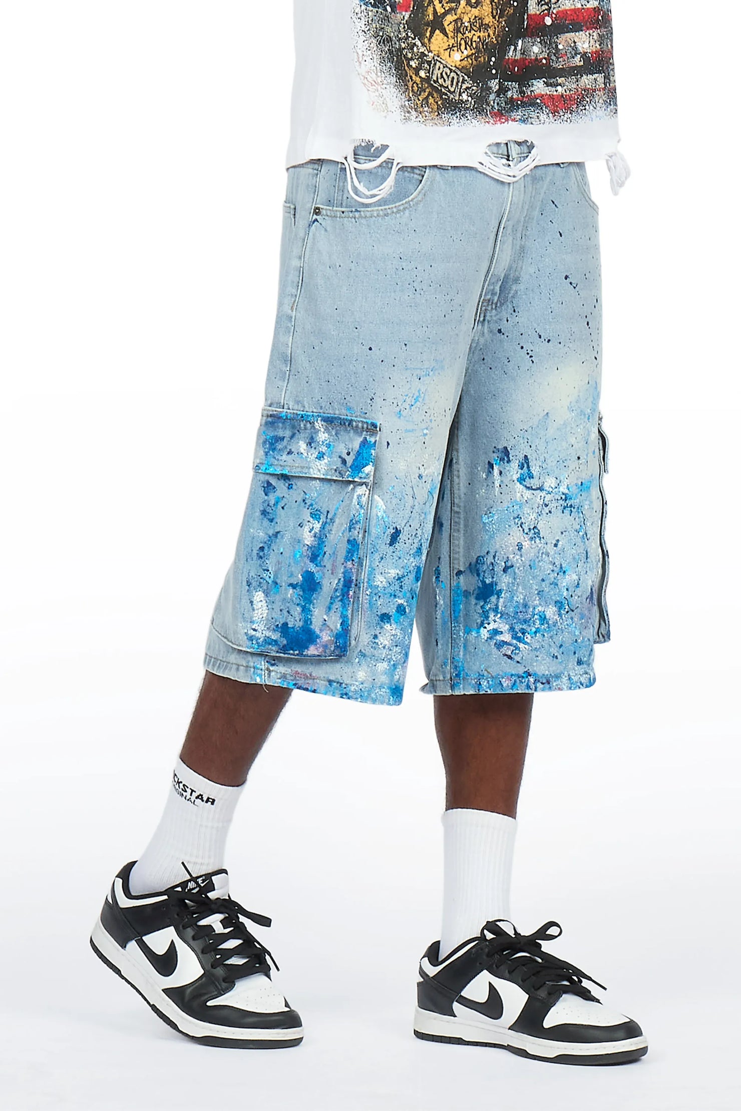 Fonte Light Indigo Denim Jort