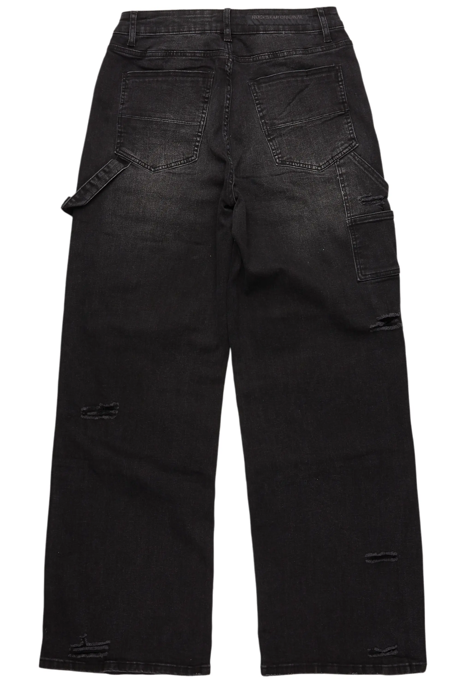 Burain Light Grey Baggy Fit Jean