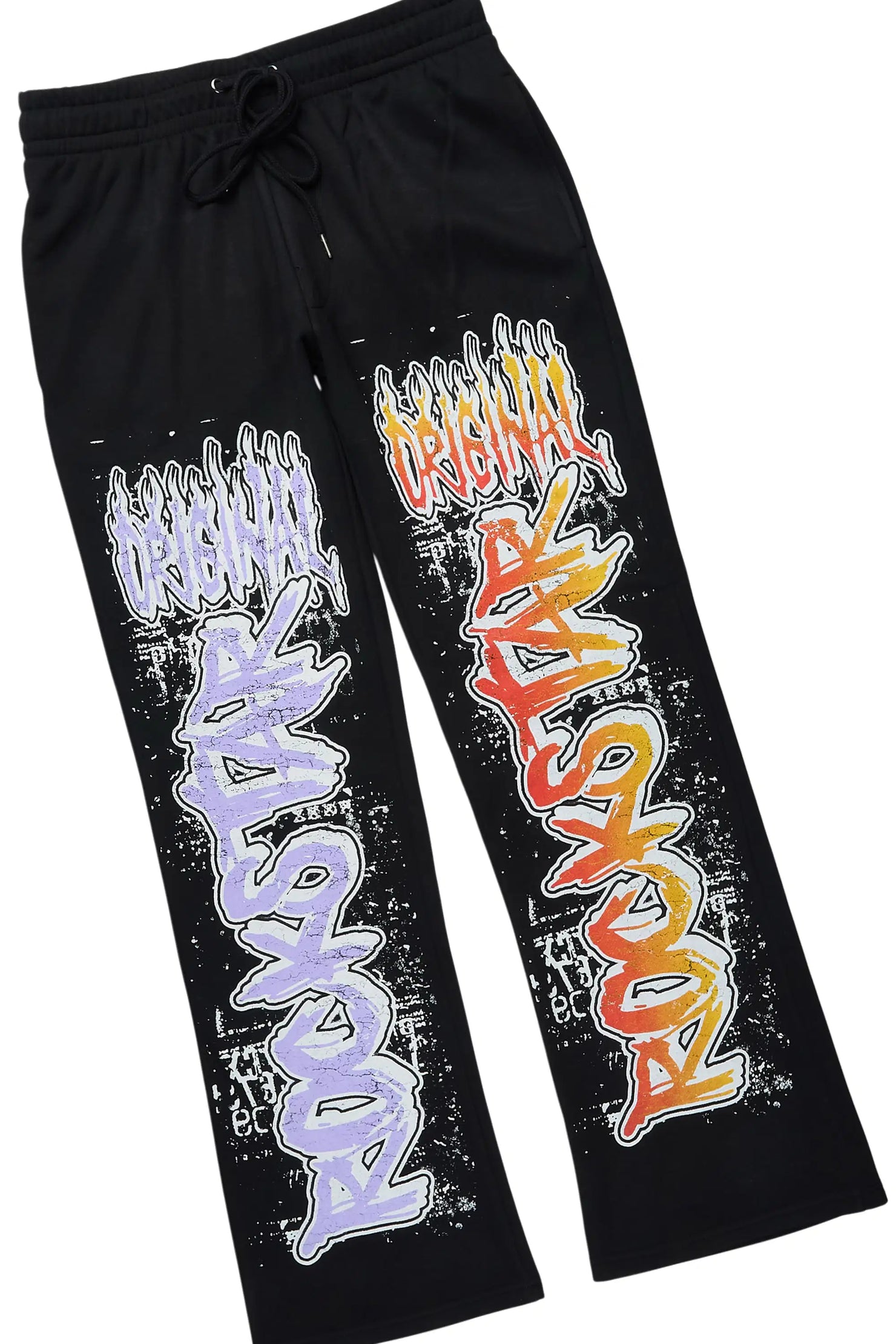 Zyver Black Hoodie/Baggy Pant Track Set