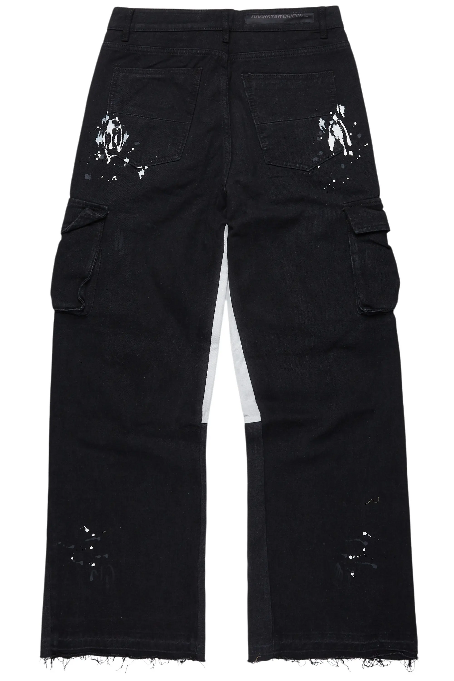 Dubaku Black Baggy Fit Jean