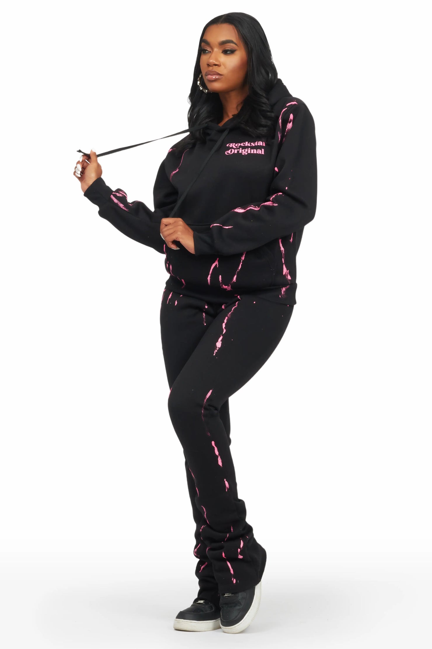 Reianna Black Super Stacked Trackset