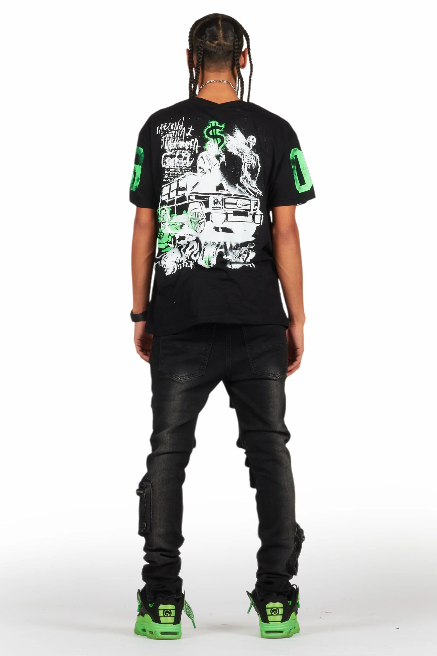 Korol Black Skinny Fit Jean