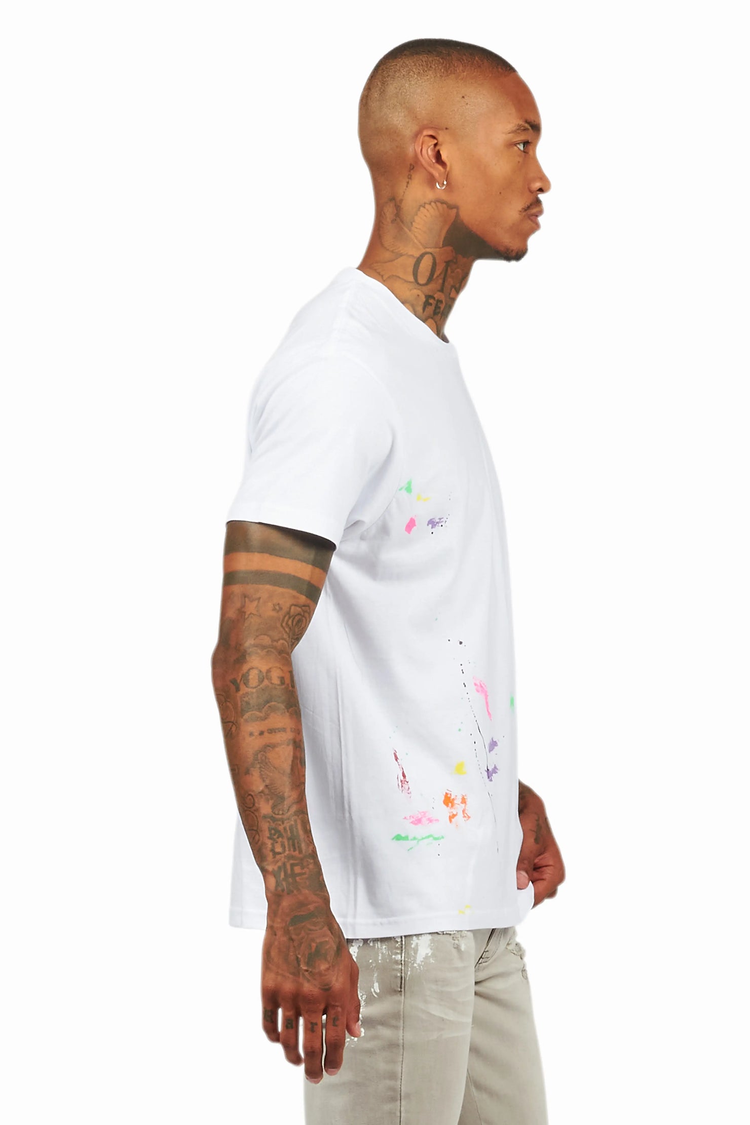 Sayer White Graphic T-Shirt
