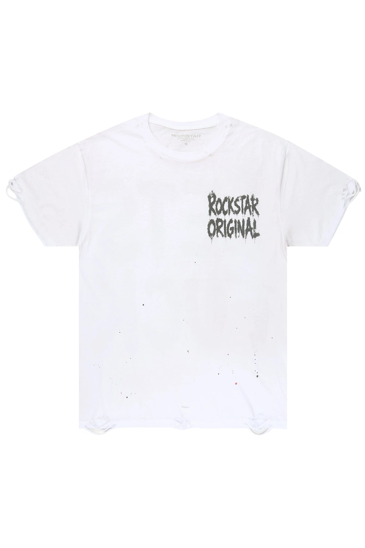 Caius White Oversized Graphic T-Shirt