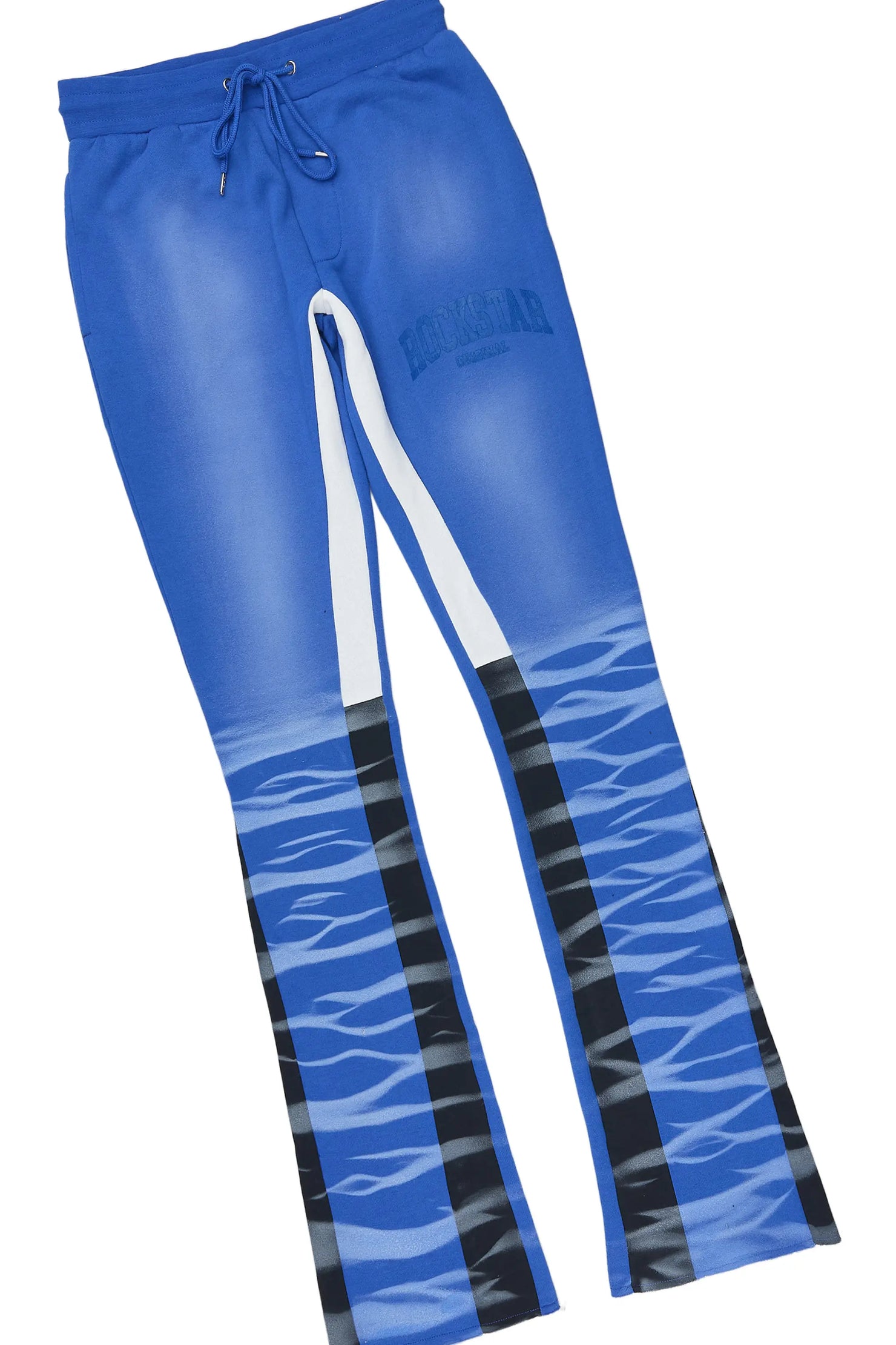 Nelly 2.0 Royal Blue Hoodie/Stacked Flare Track Set