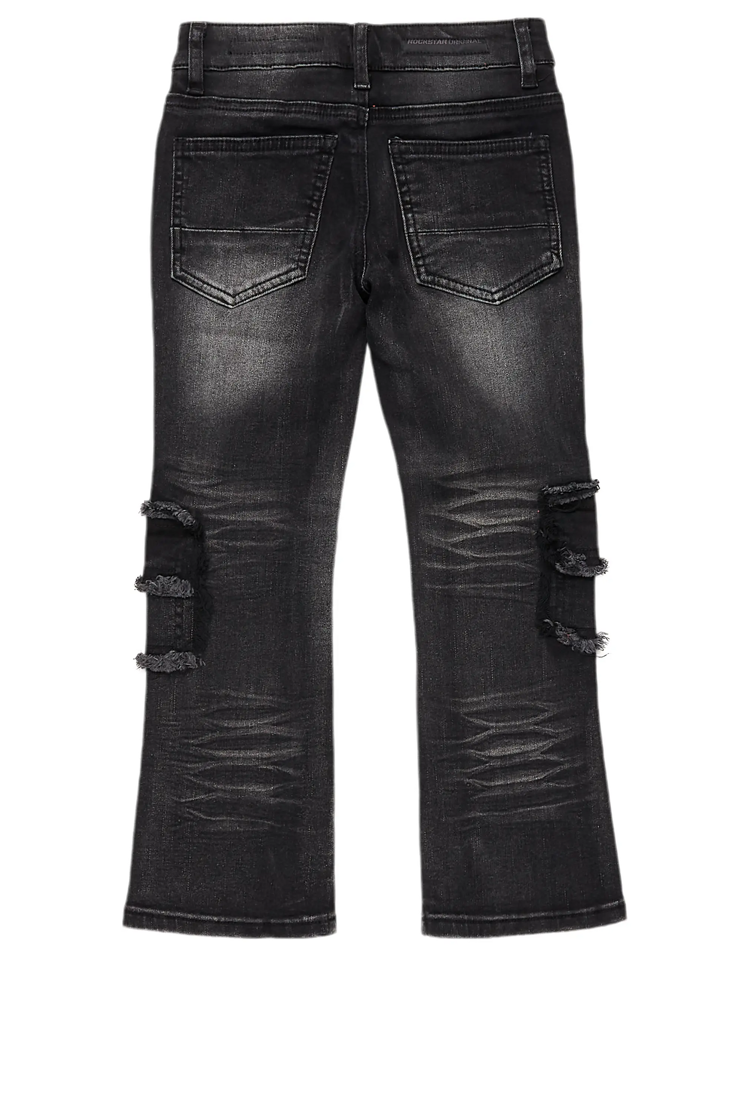 Boys Tyrell Dark Grey Skinny Fit Cargo Jean