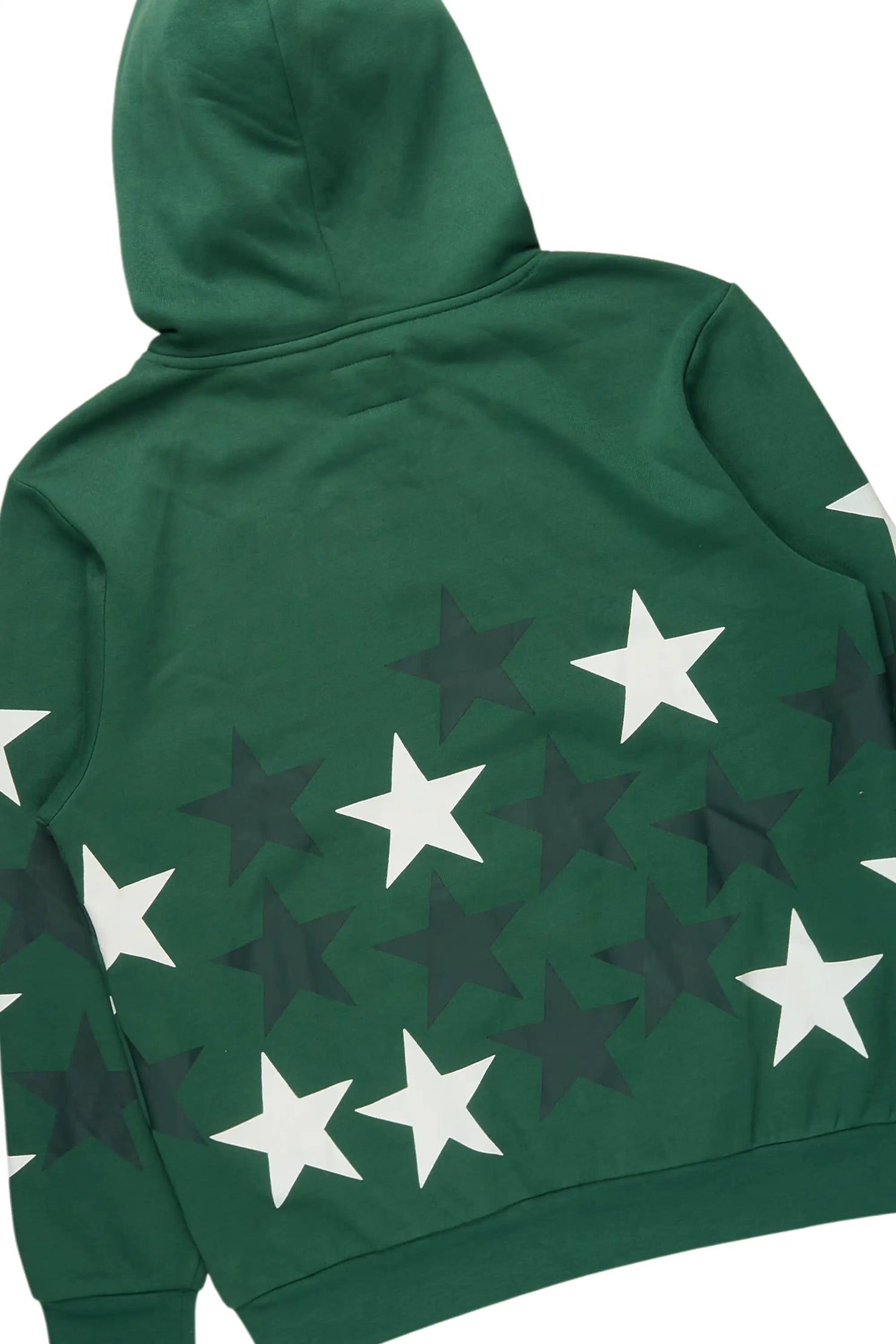 Starlane Green Hoodie Stacked Flare Fit Track Set