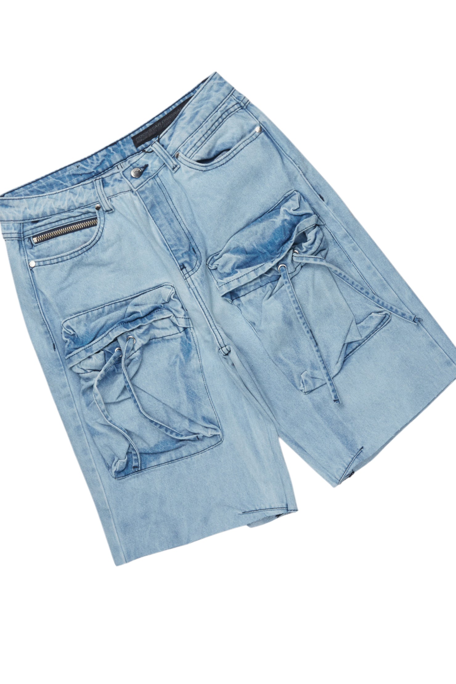 Amos Royal T-Shirt/Denim Short Set