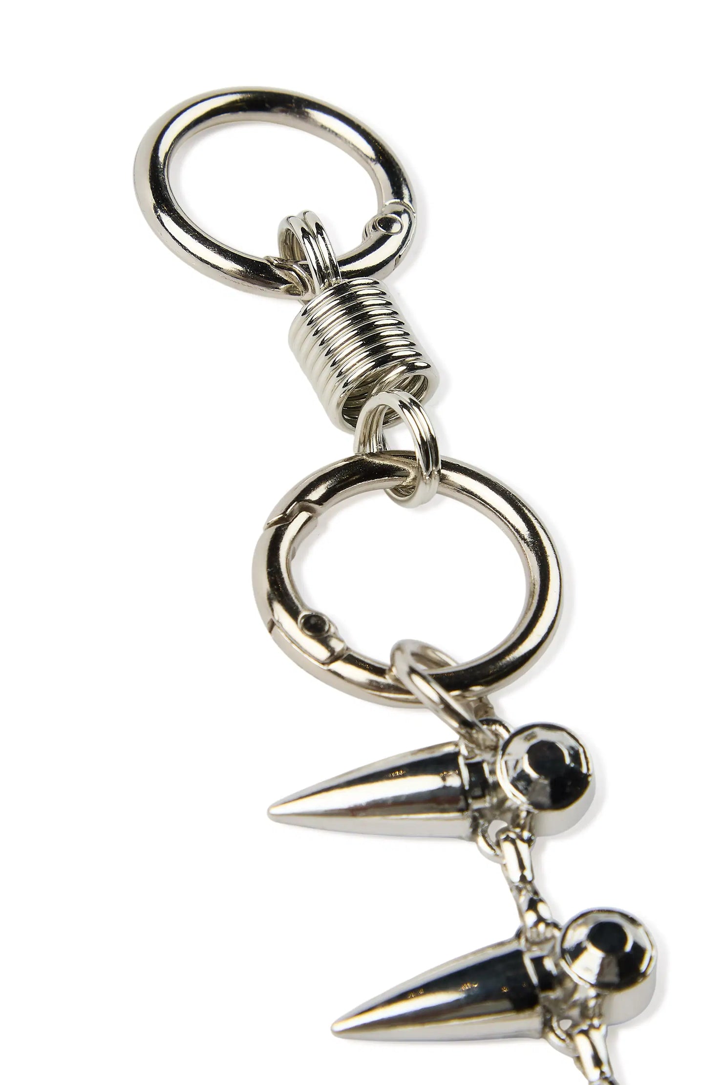 Bullet Silver Wallet Chain