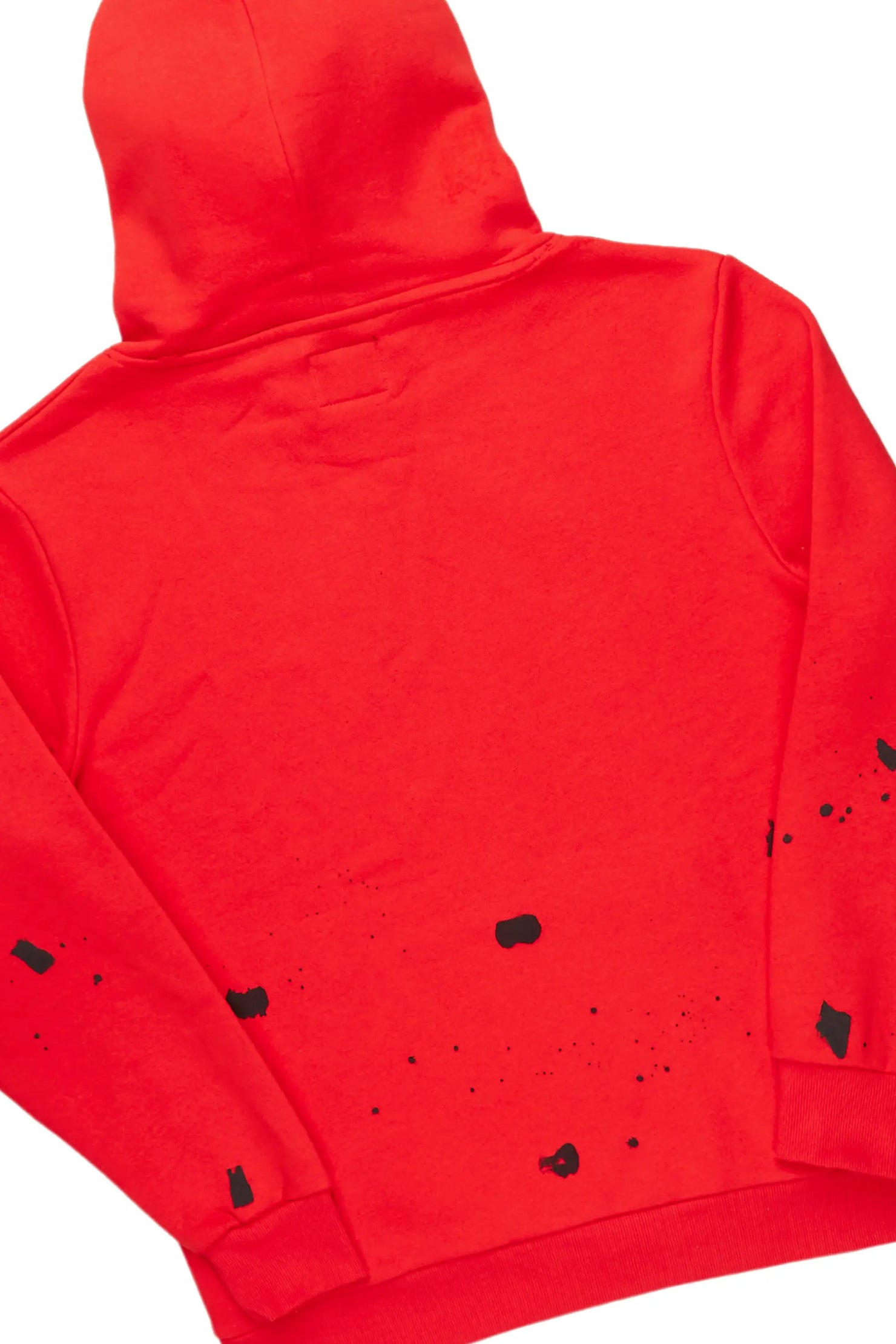 Raffer Red Slim Fit Track Set