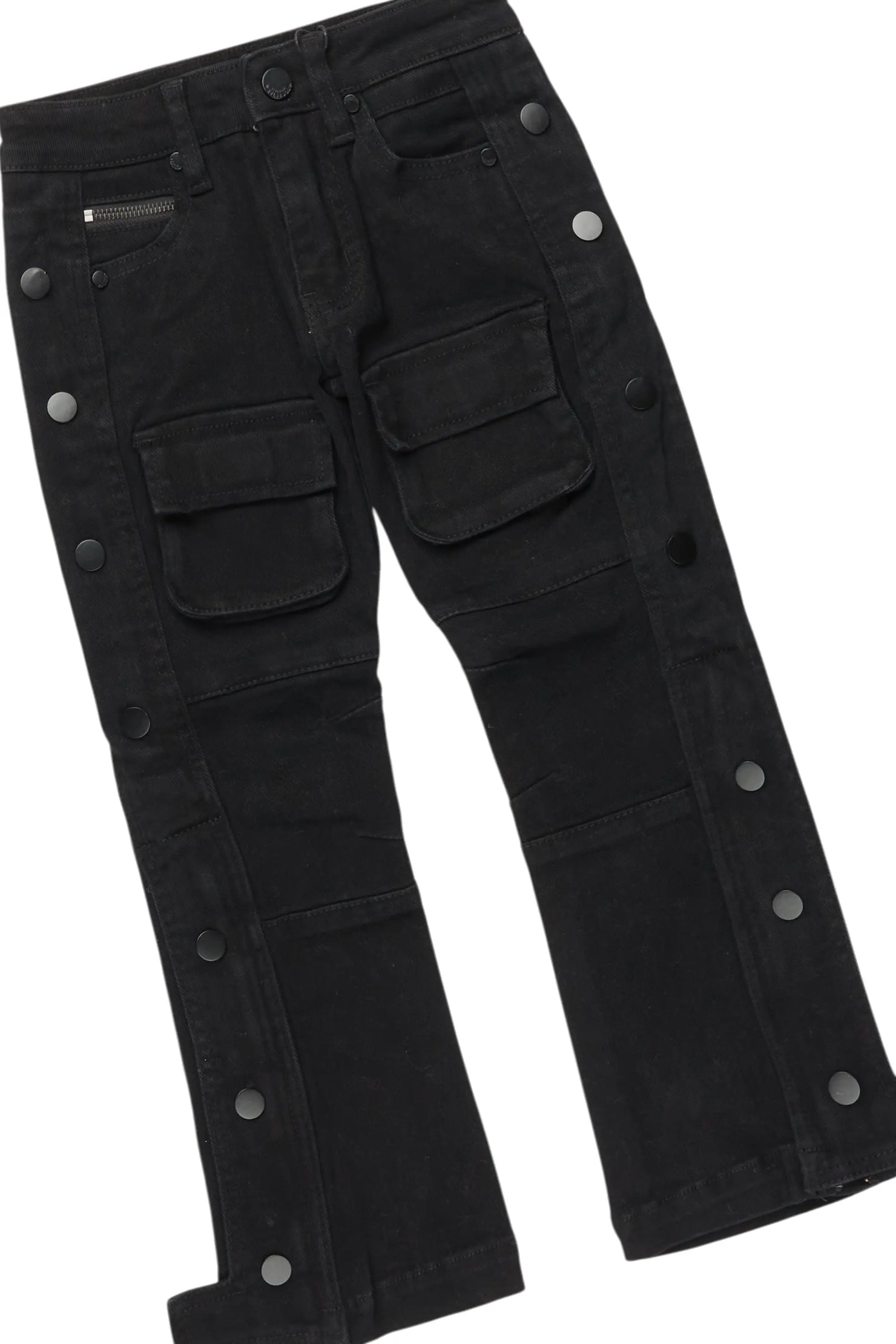 Boys Magar Purple Hoodie/Baggy Fit Jean Set