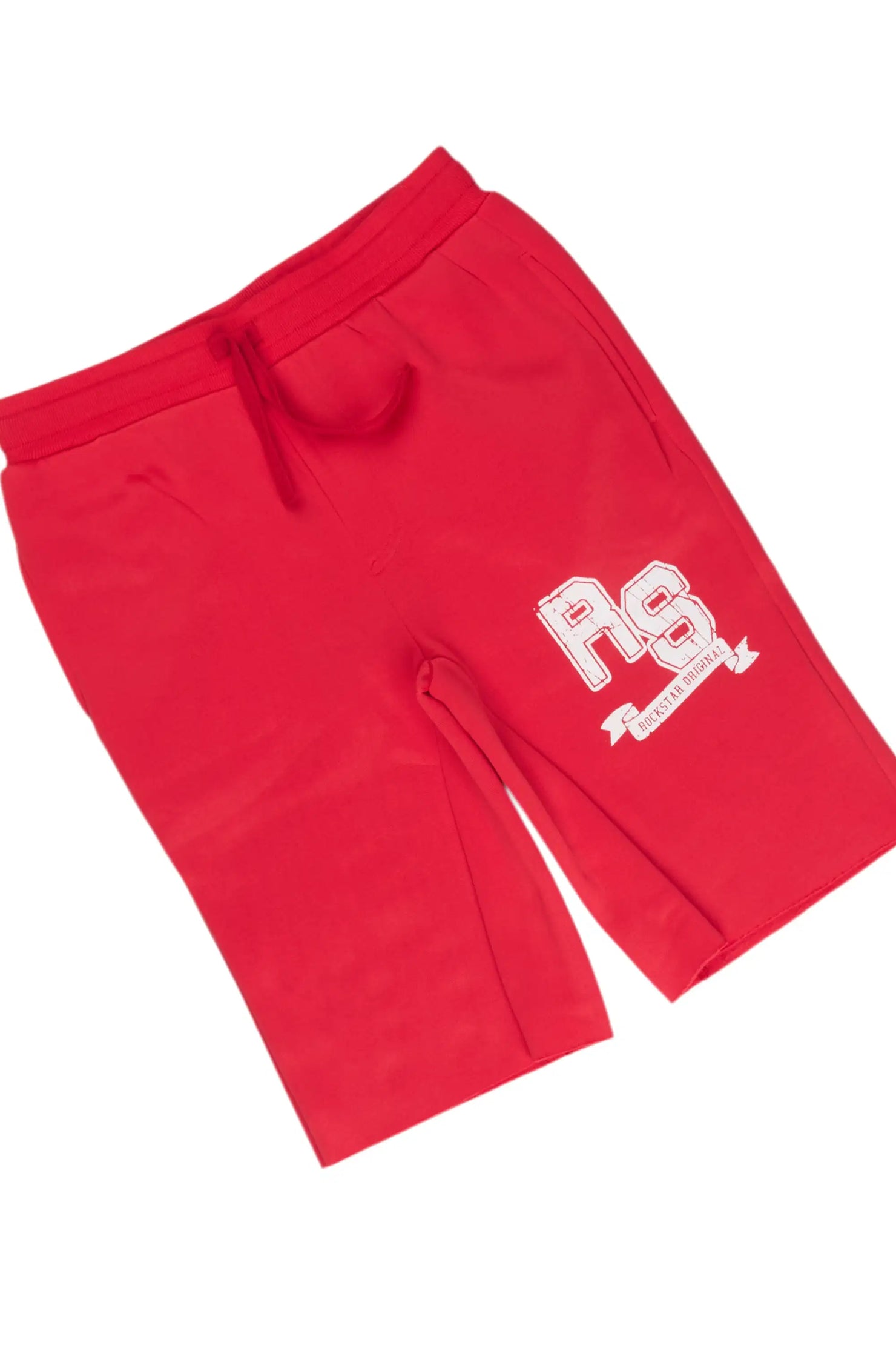 Girls Alice Red Hooded Fleece Short Set