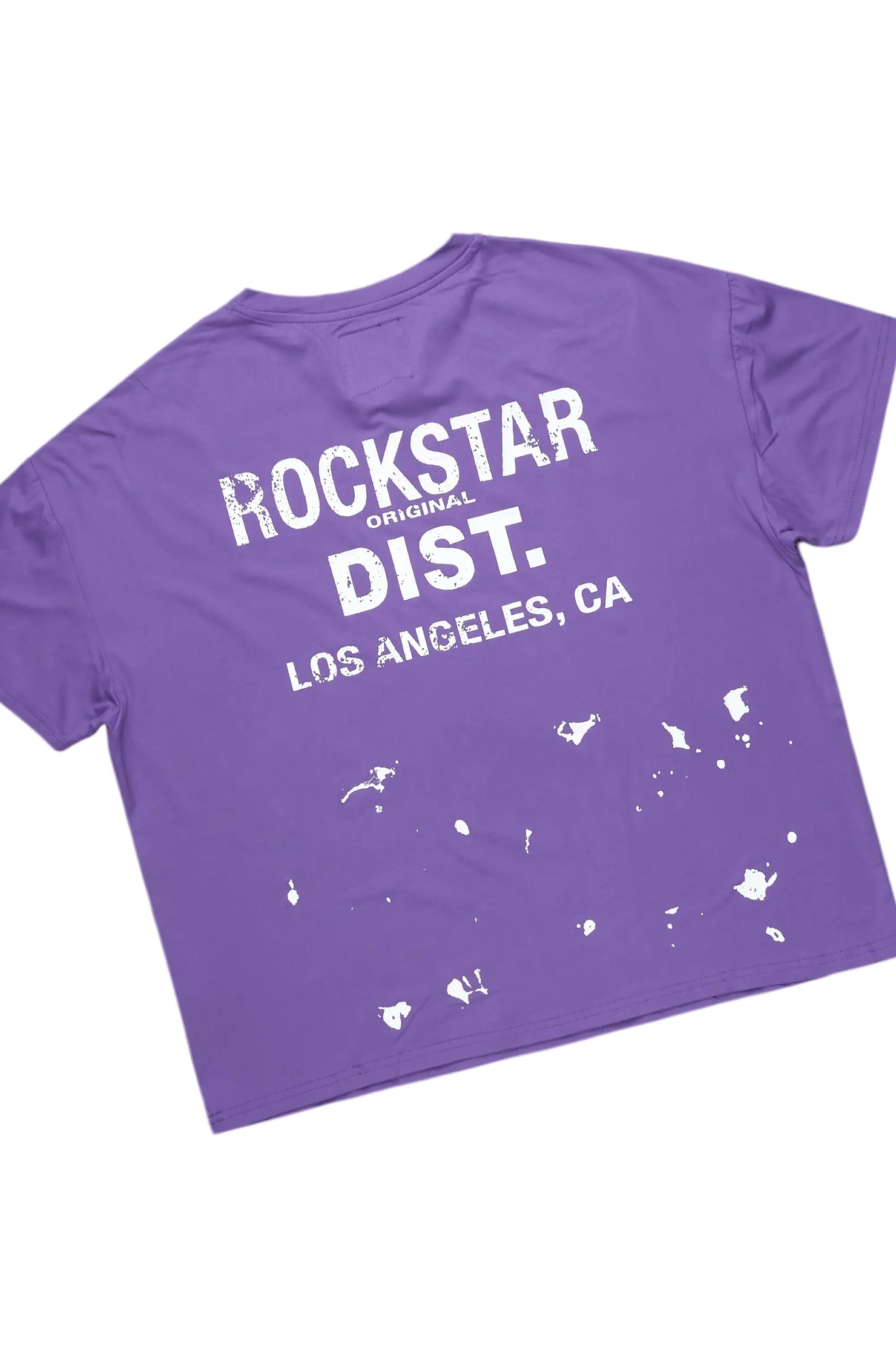 Living For It Purple Bike Short Set