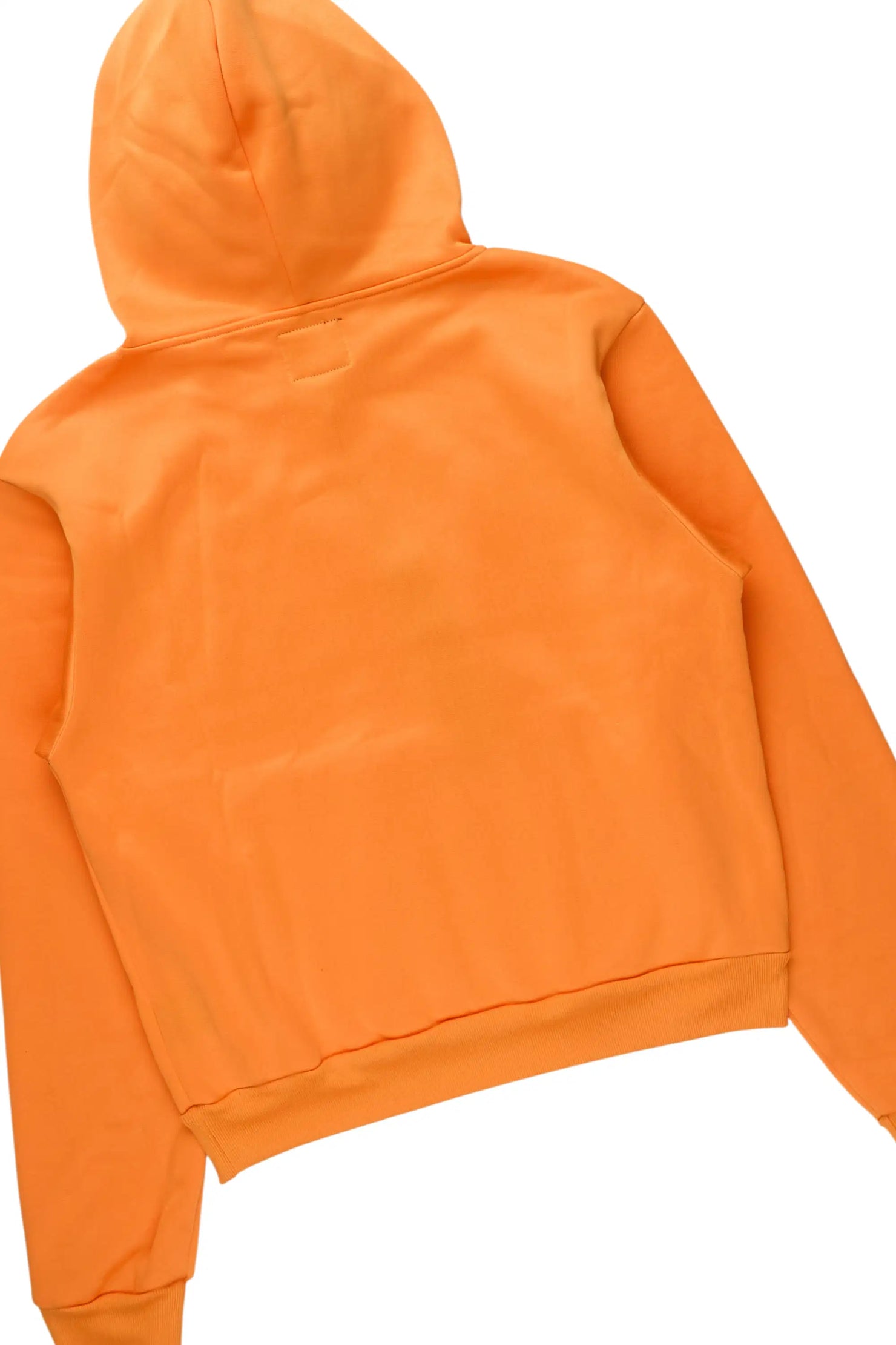 Quianna Orange Rhinestone Stacked Track Set