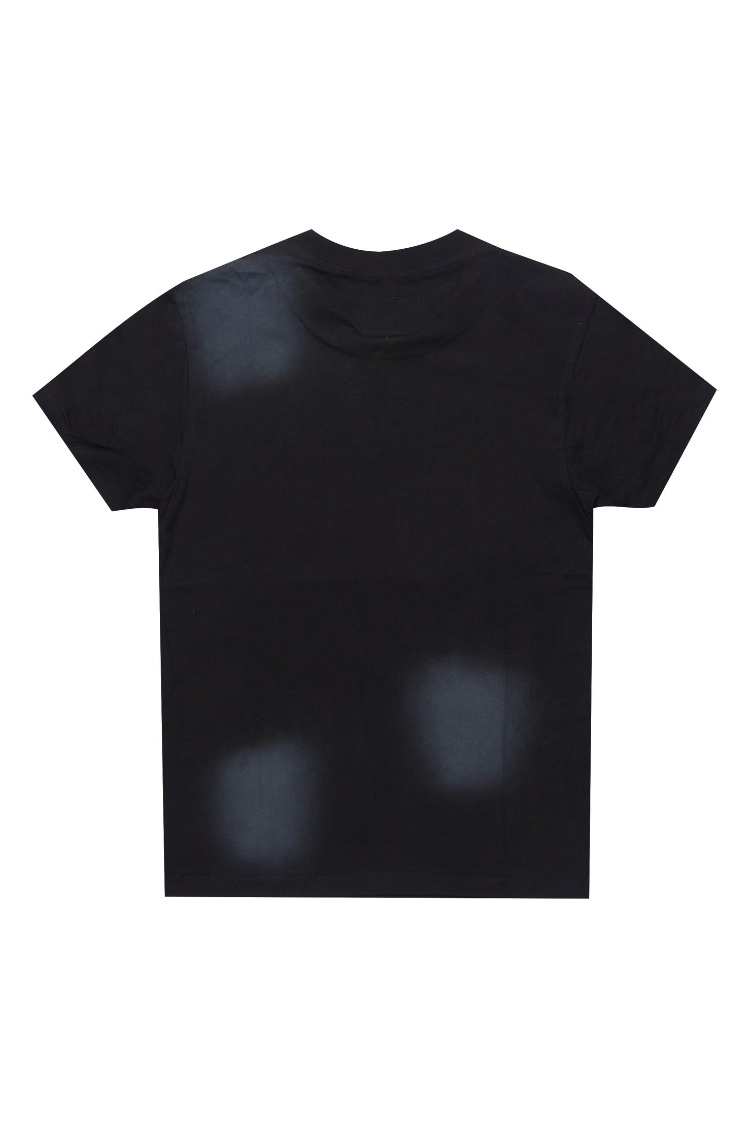 Boys State Black/Red Graphic T-Shirt with Patch