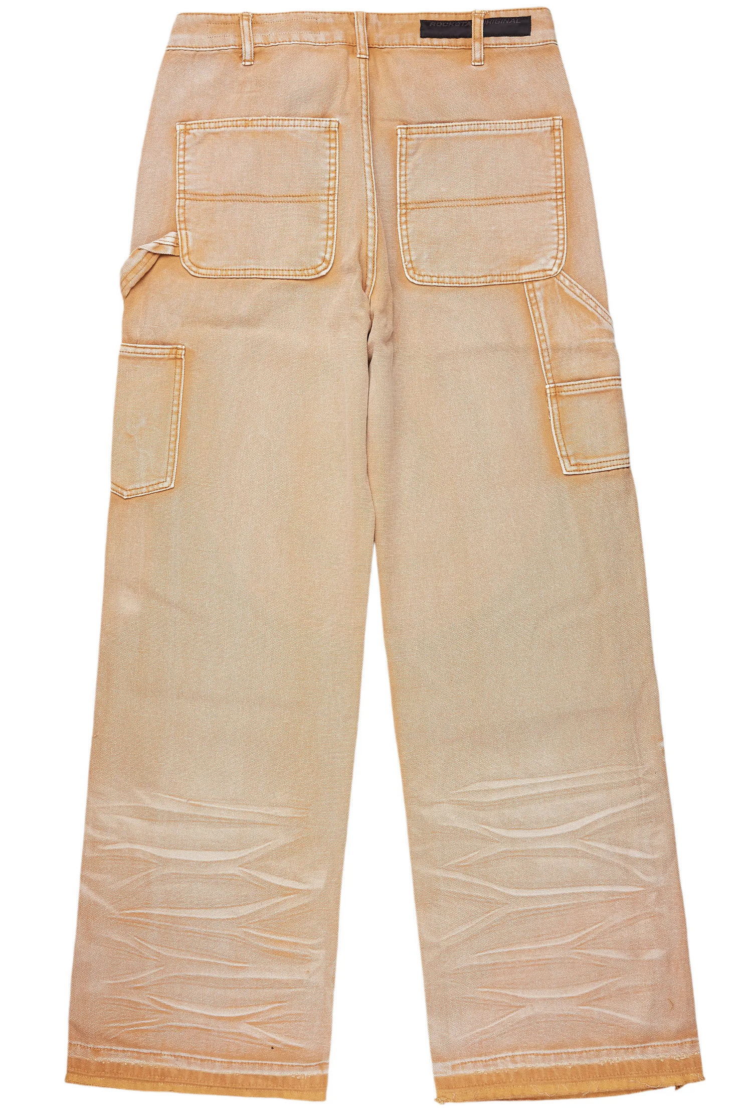 Naveen Beige Baggy Fit Jean
