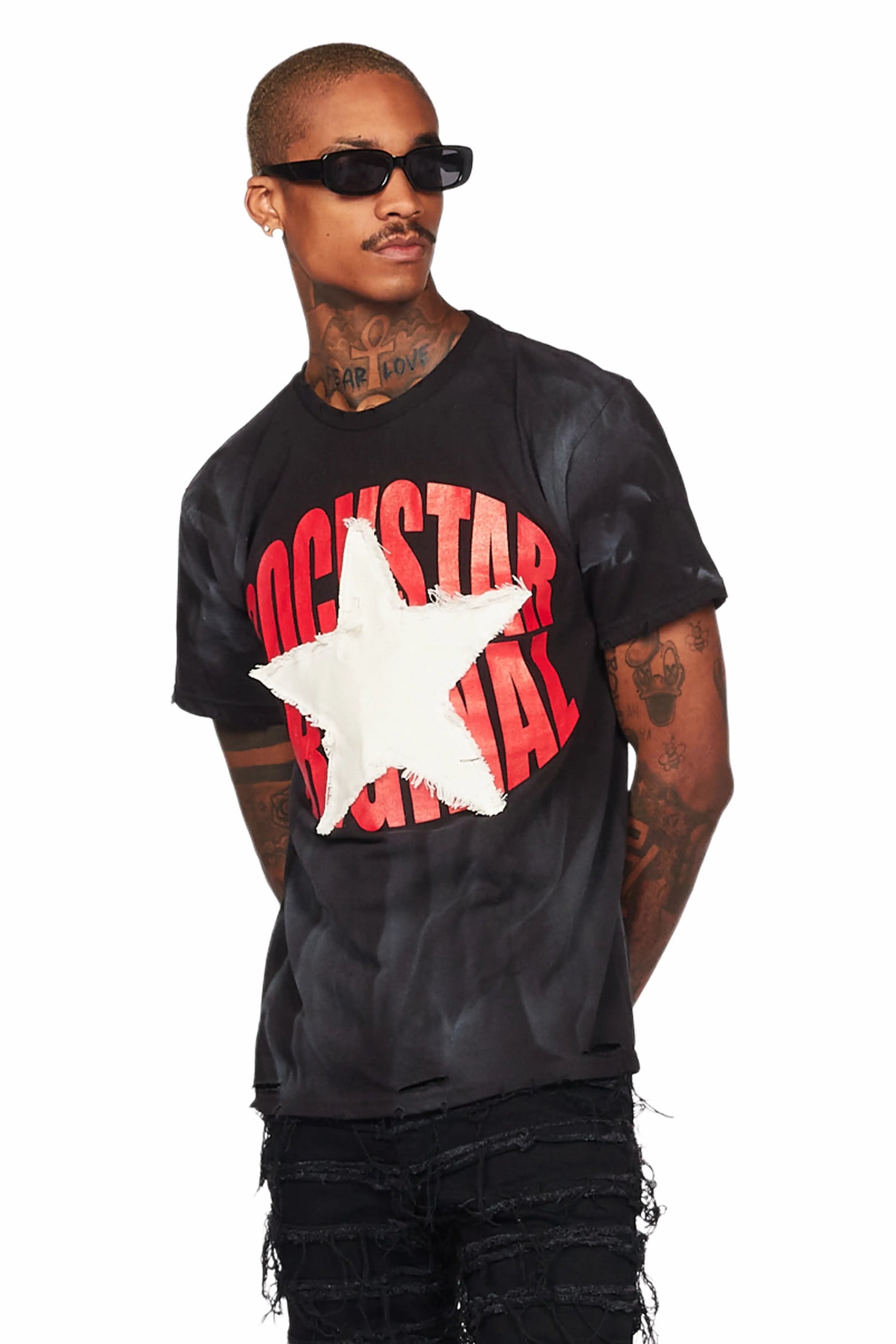 Ranger Black/Red Graphic T-Shirt