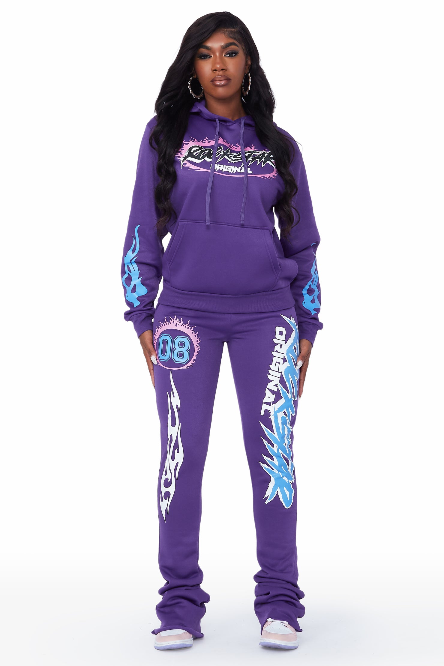 Aviana Purple Super Stacked Trackset