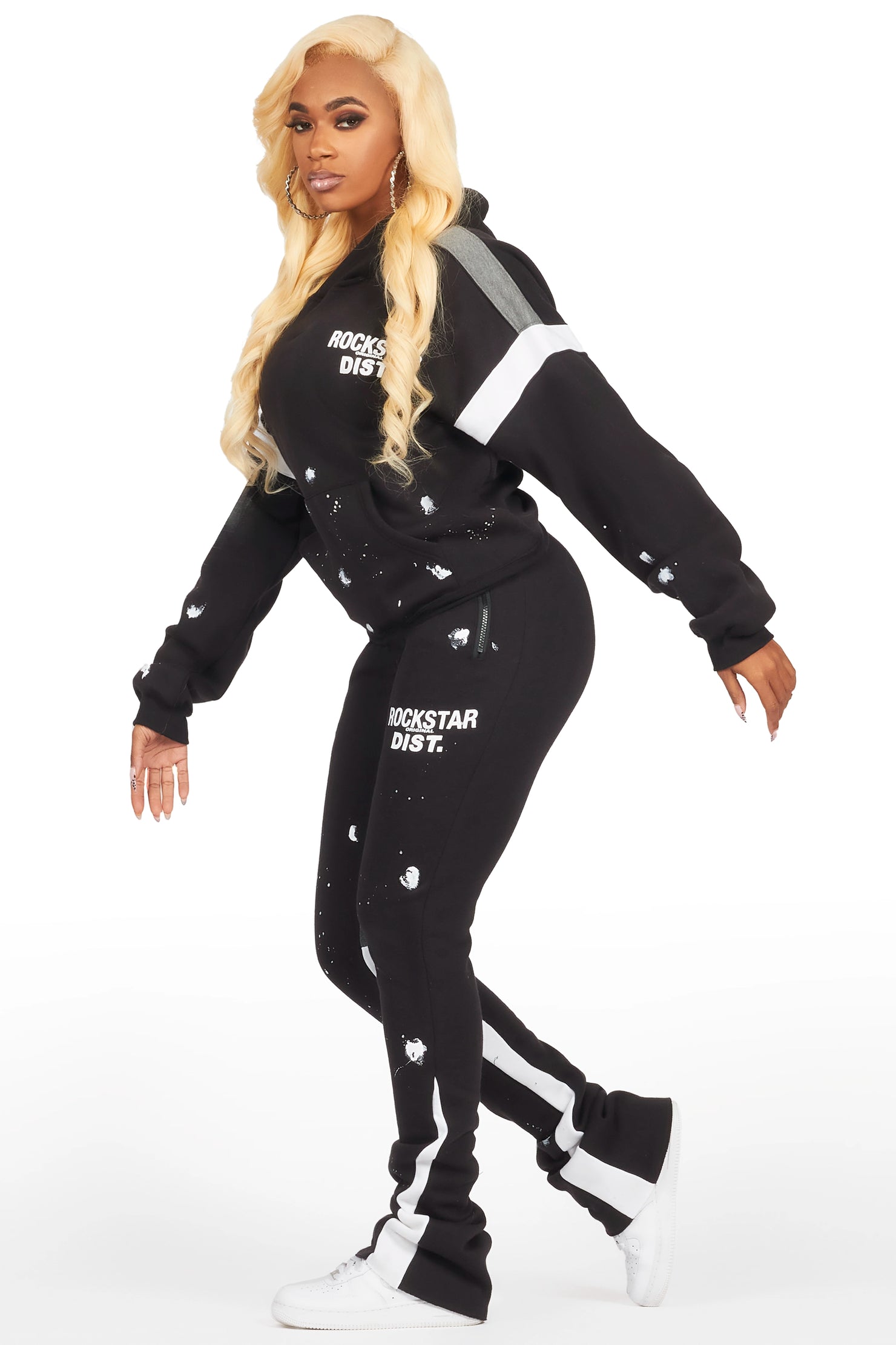 Dashanna Black Super Stacked Trackset