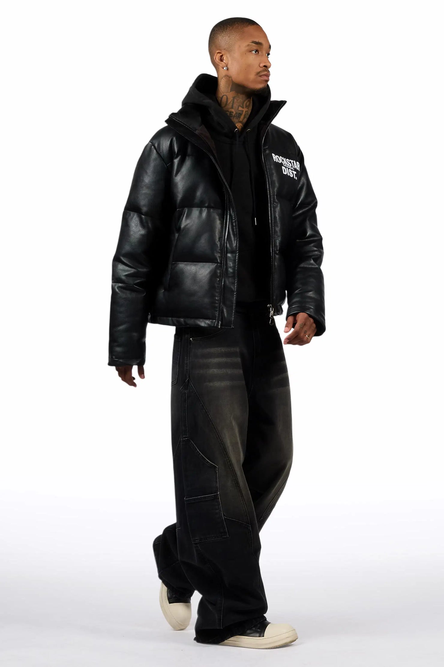 Malix Dark Grey Barrel fit Jean