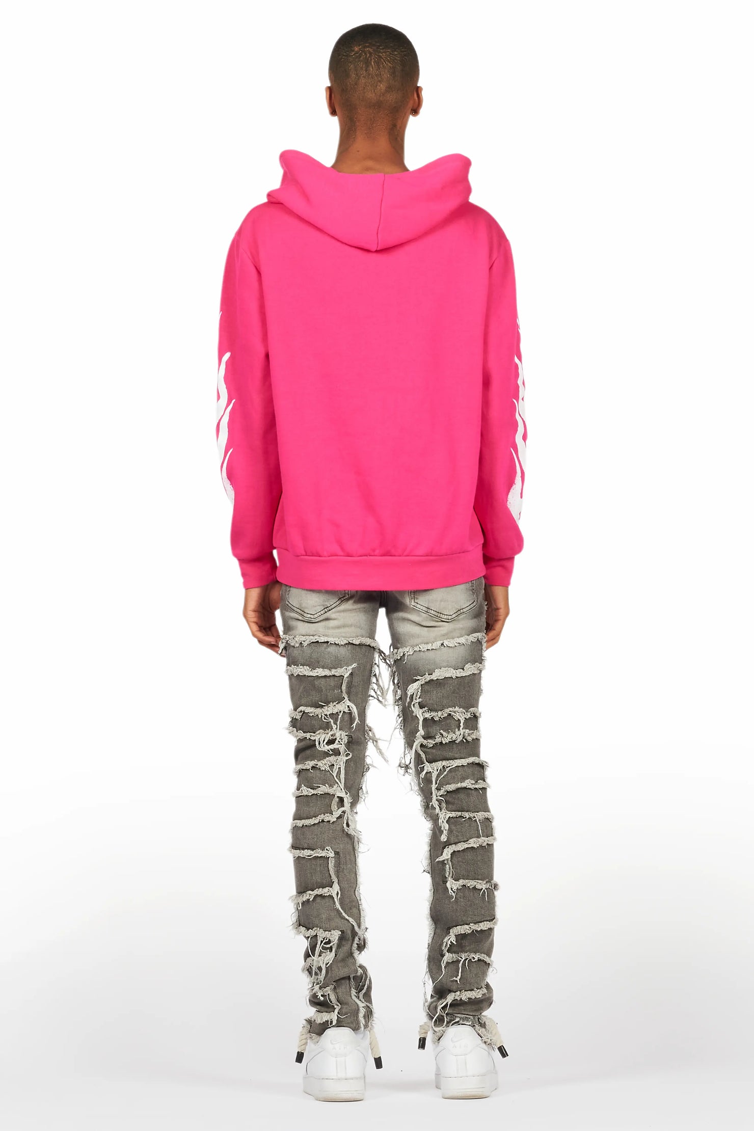 Banyan Fuchsia Graphic Hoodie