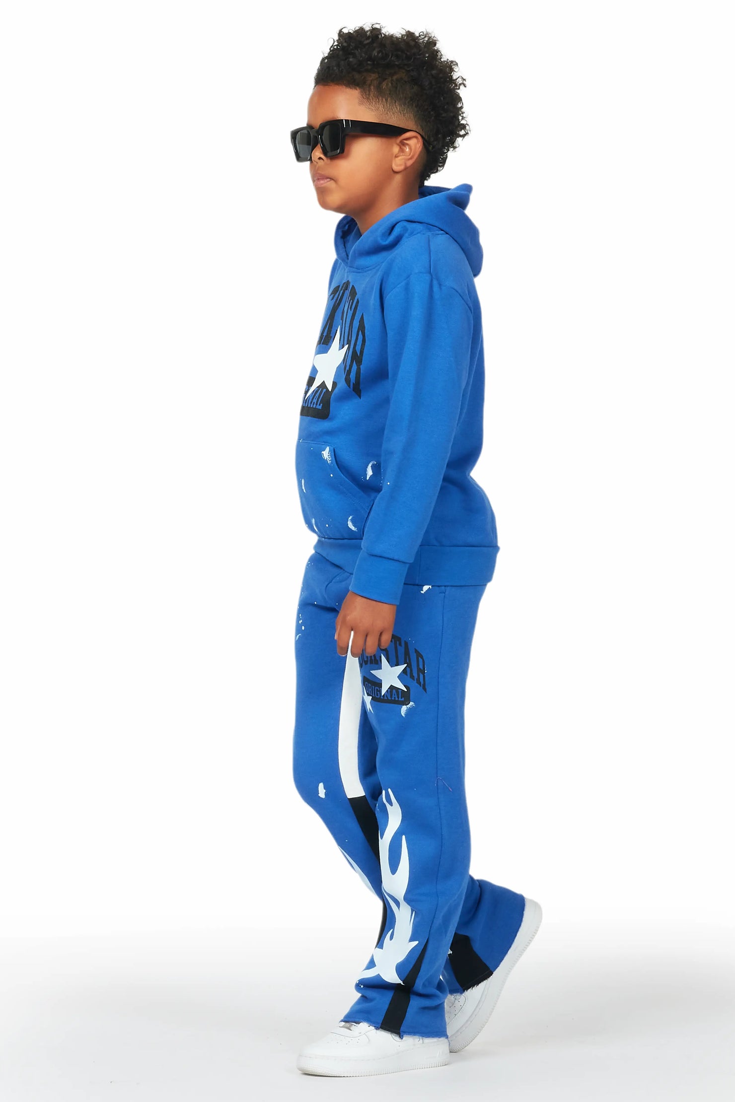 Boys Malie Royal Baggy Fit Pant Set