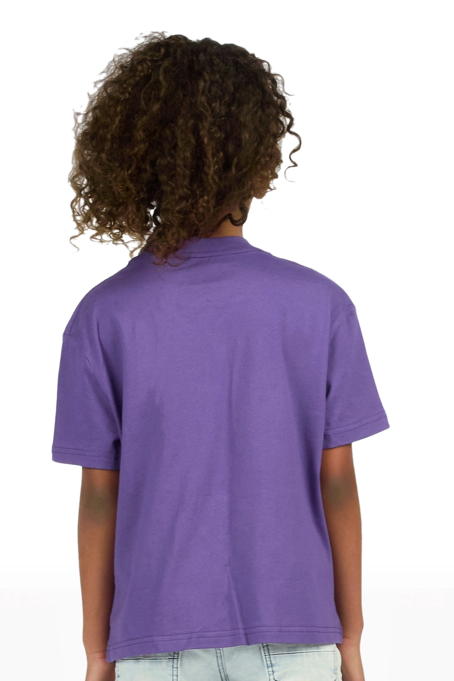 Girls Palady Purple Graphic T-Shirt