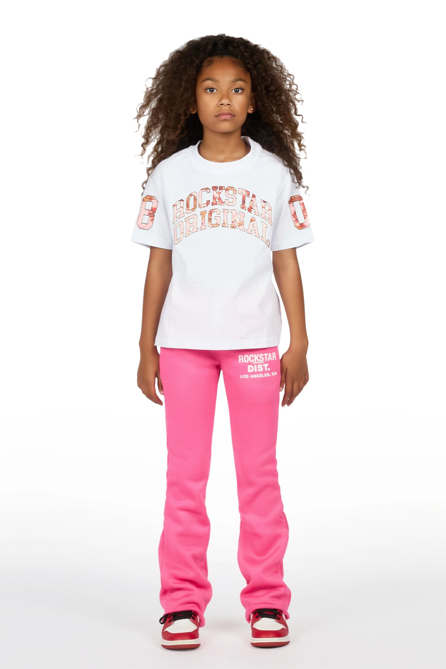 Girls Dalasia 2.0 Pink Track Pant