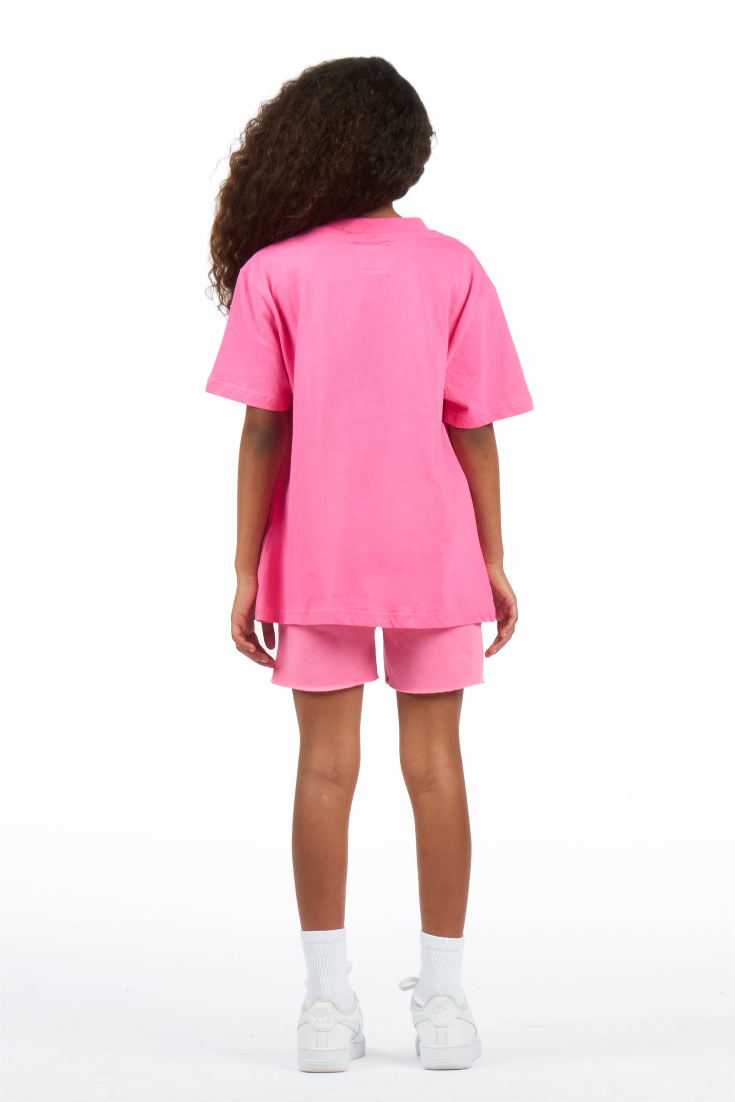 Girls Jovala Bubblegum T-Shirt Short Set