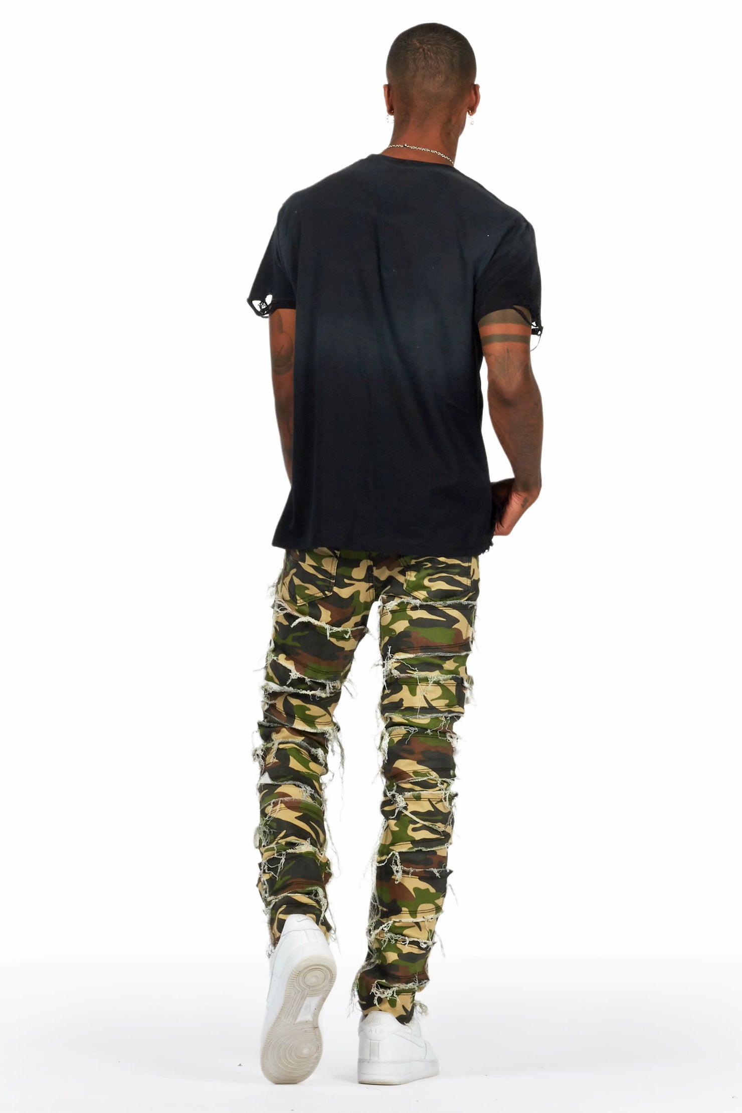Shake Faded Camo Slim Fit Jean