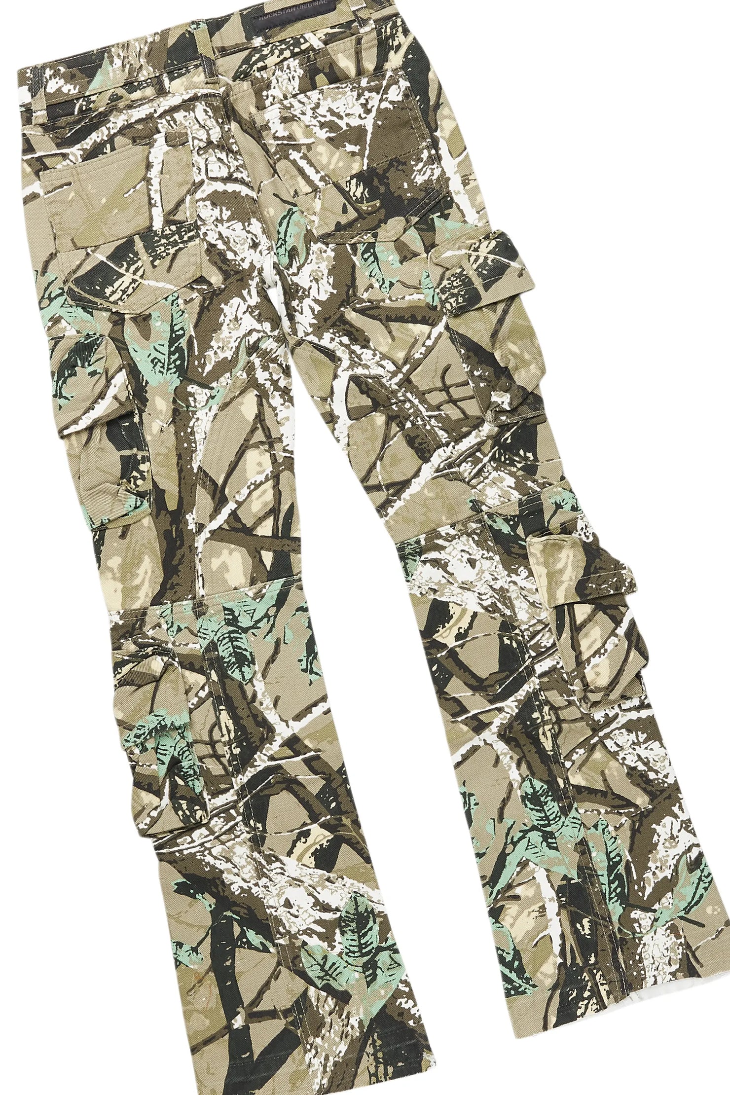 Boys Amos Grey Hoodie/Stacked Flare Jean Set