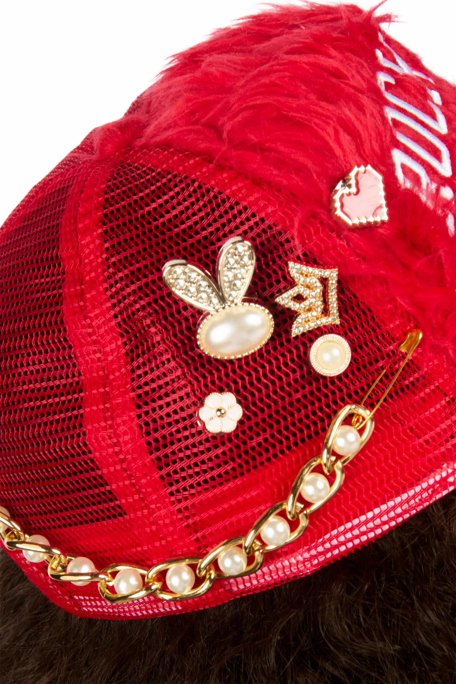 Girls Vexa Gold Beads Shoe Charms