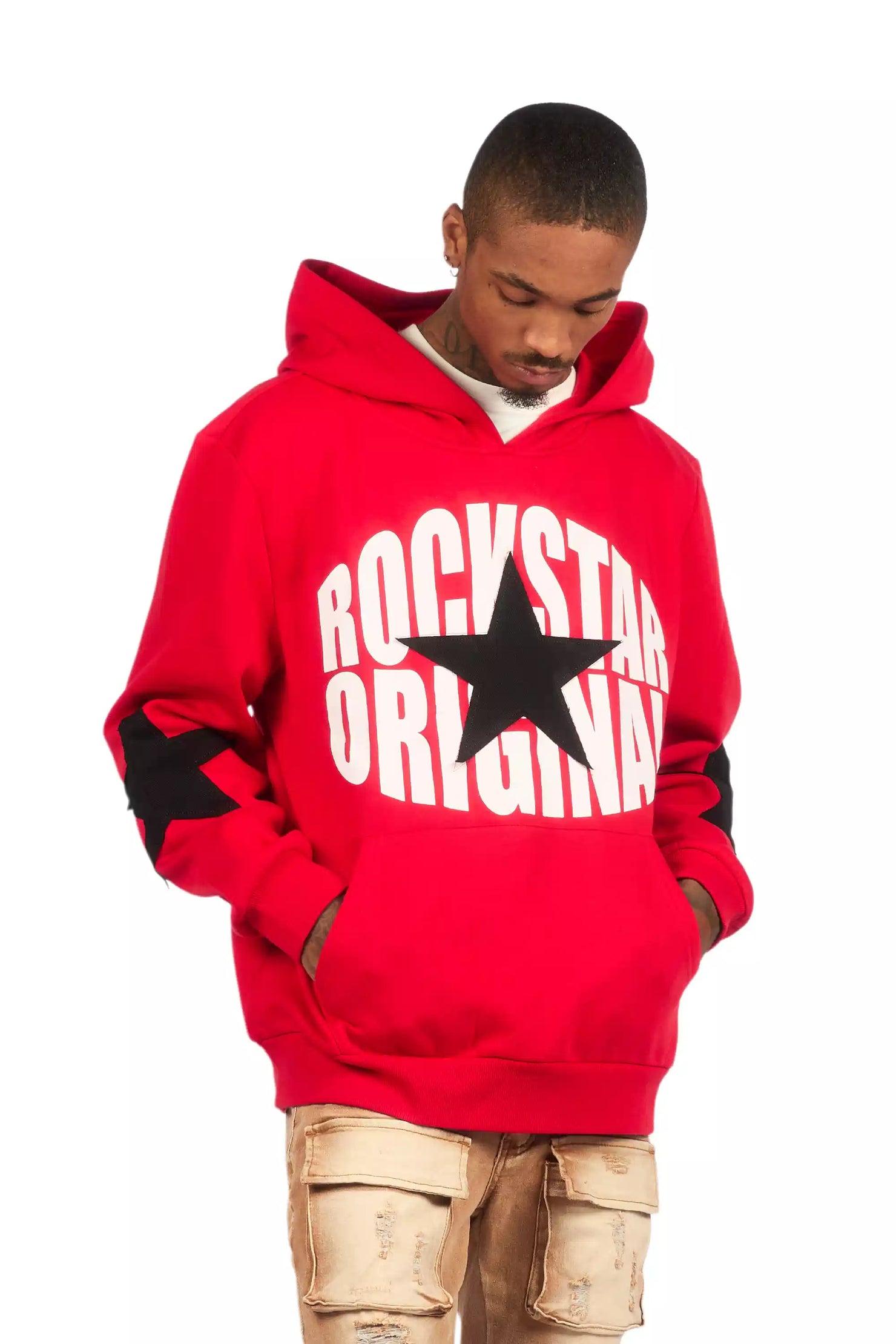 States 2.0 Red Graphic Hoodie