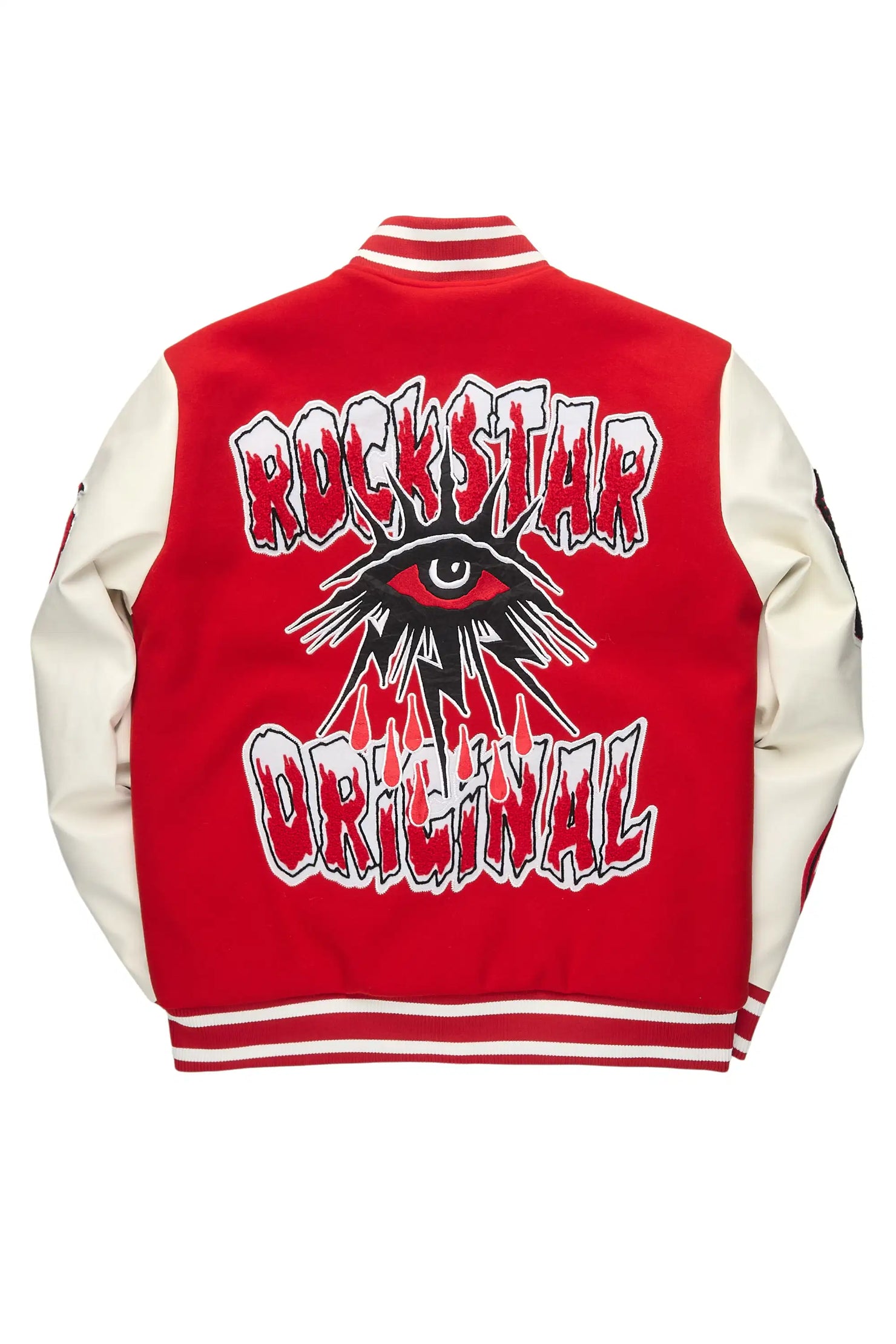 Syndicate Red Varsity Jacket