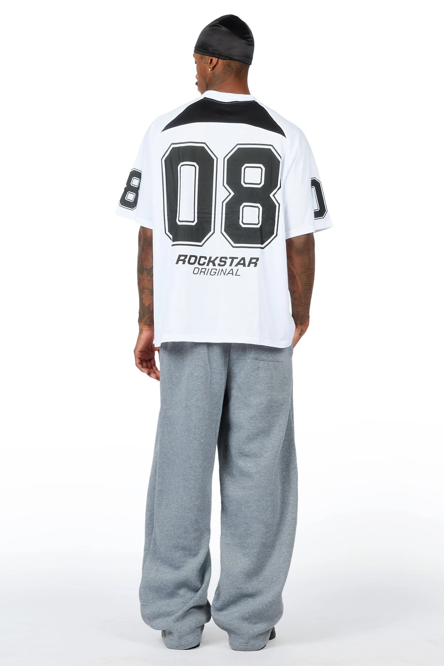 Wenner Heather Grey T-Shirt/Barrel Fit Set