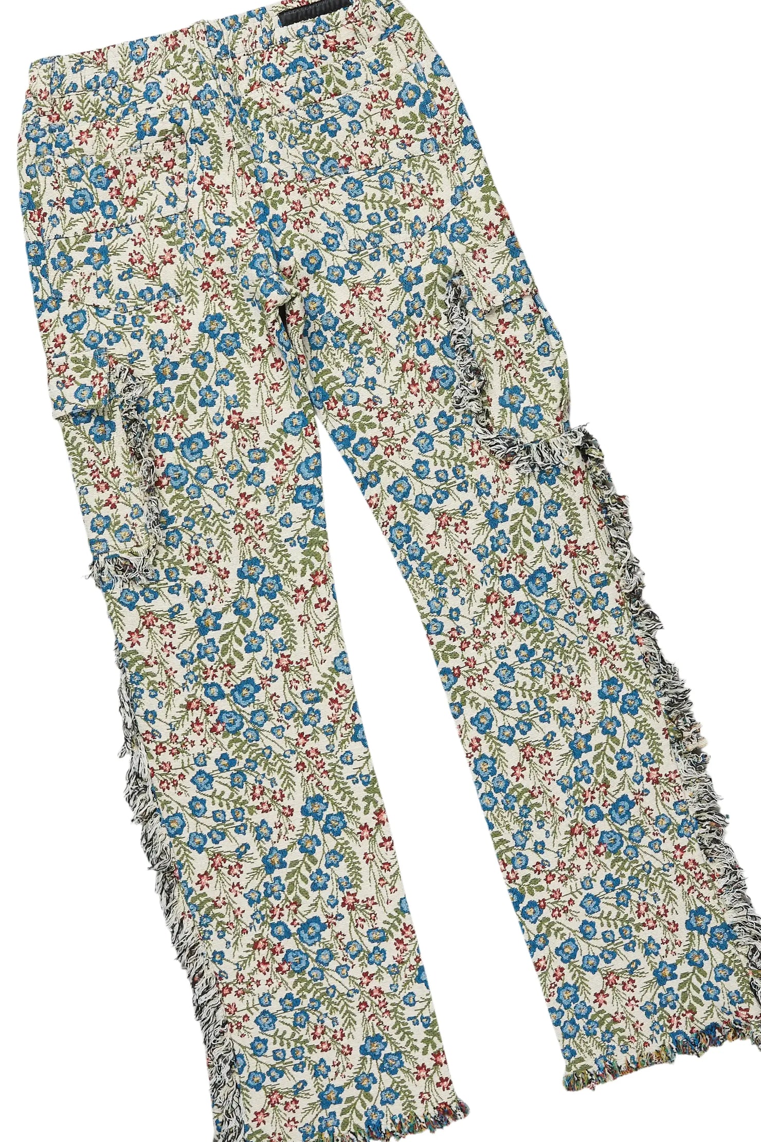 Boys Fallon Vintage Beige Hoodie/Stacked Flare Jean Set