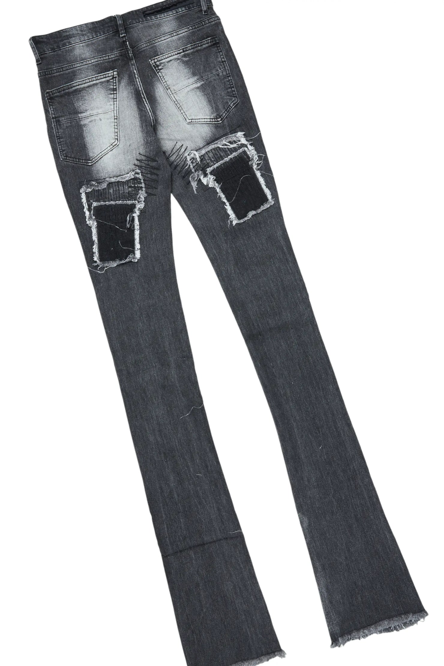 Finna Grey T-Shirt & Camden Super Stacked Flare Jean Bundle