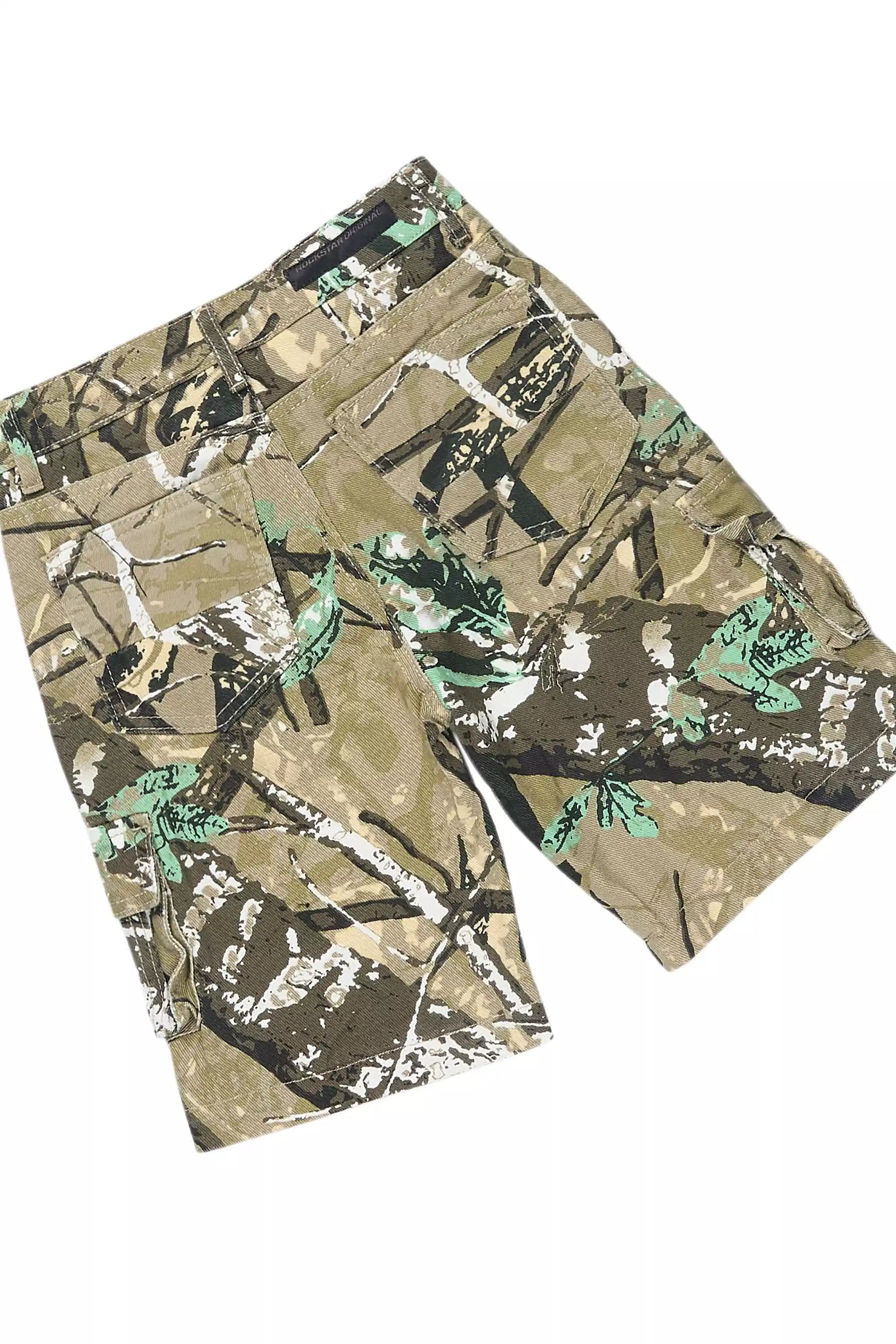 Boys Roeland Black T-Shirt/Denim Short Set
