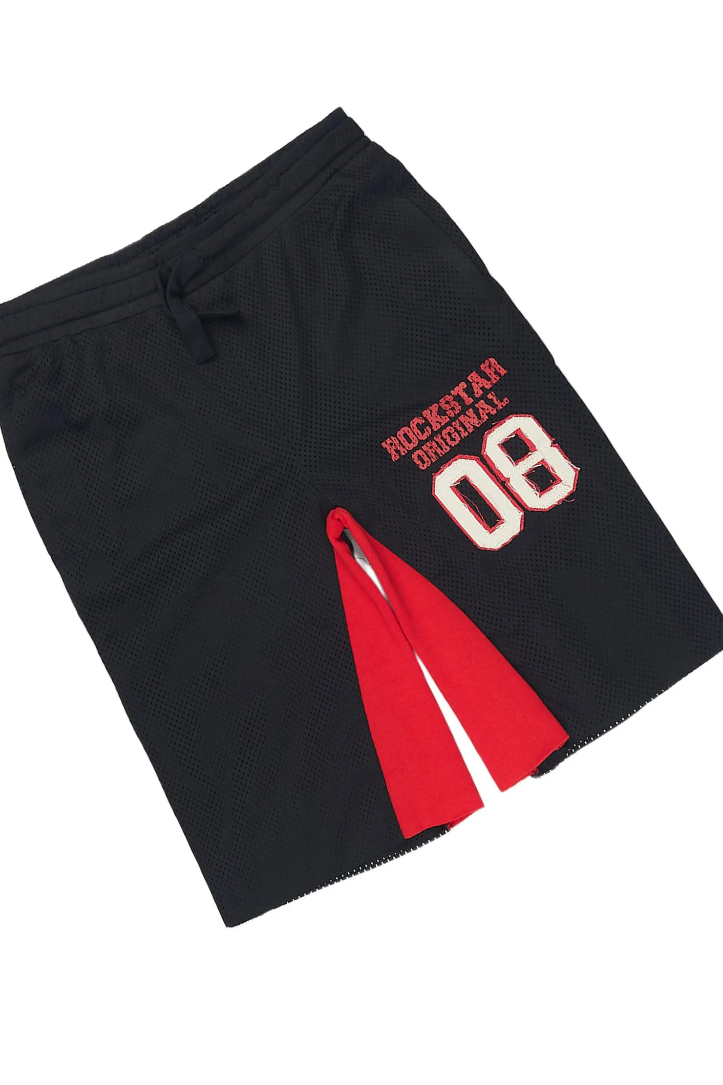 Boys Deston Black/Multi T-Shirt/Short Set