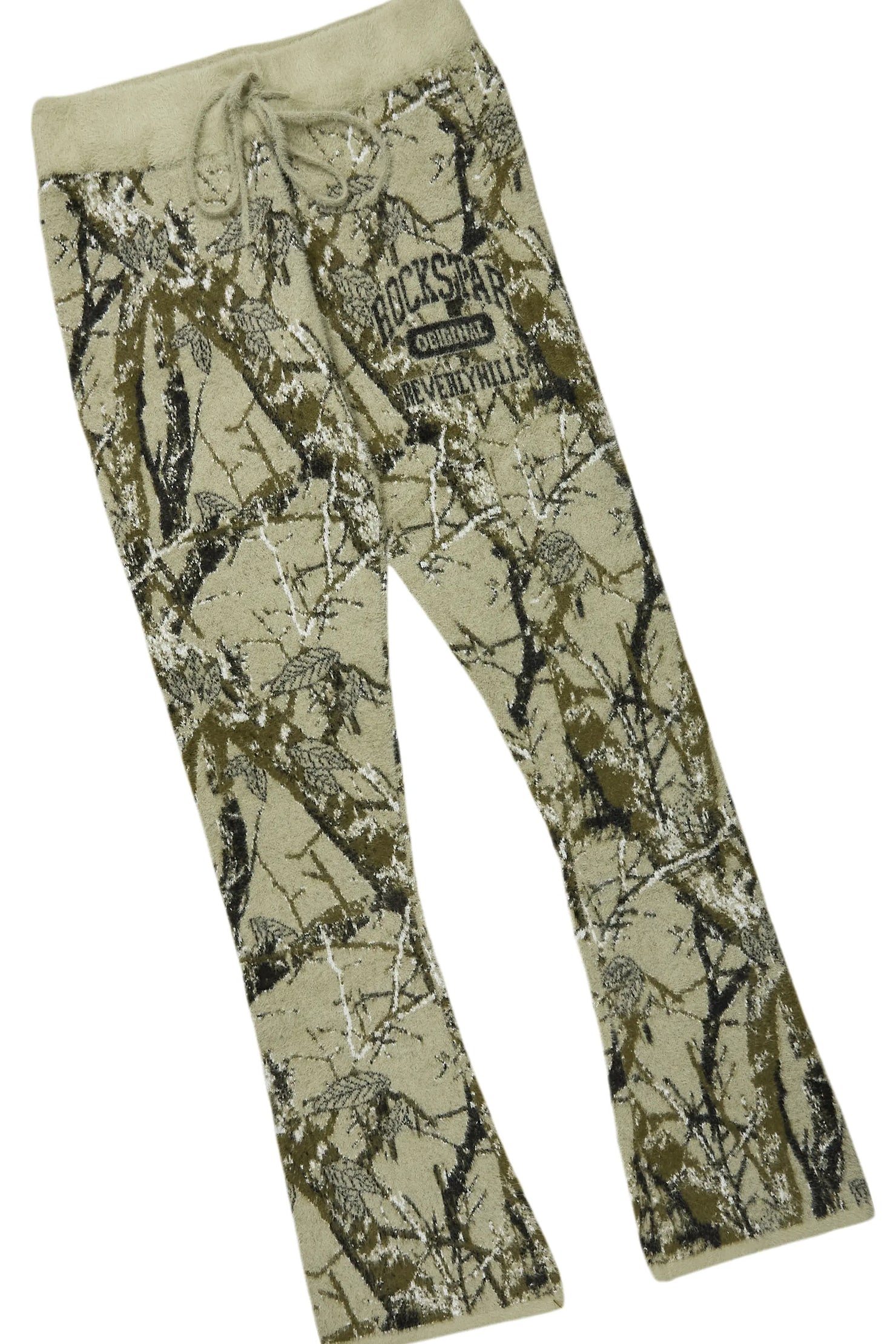 Member Tree Camo Stacked Flare Knitted Mohair Track Set