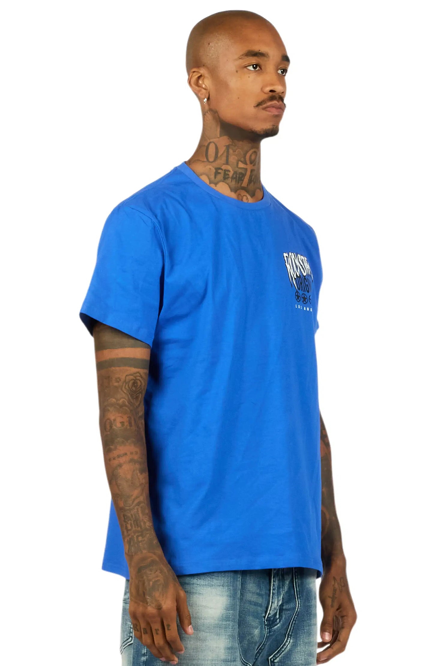 Wizzurd Royal Graphic T-Shirt