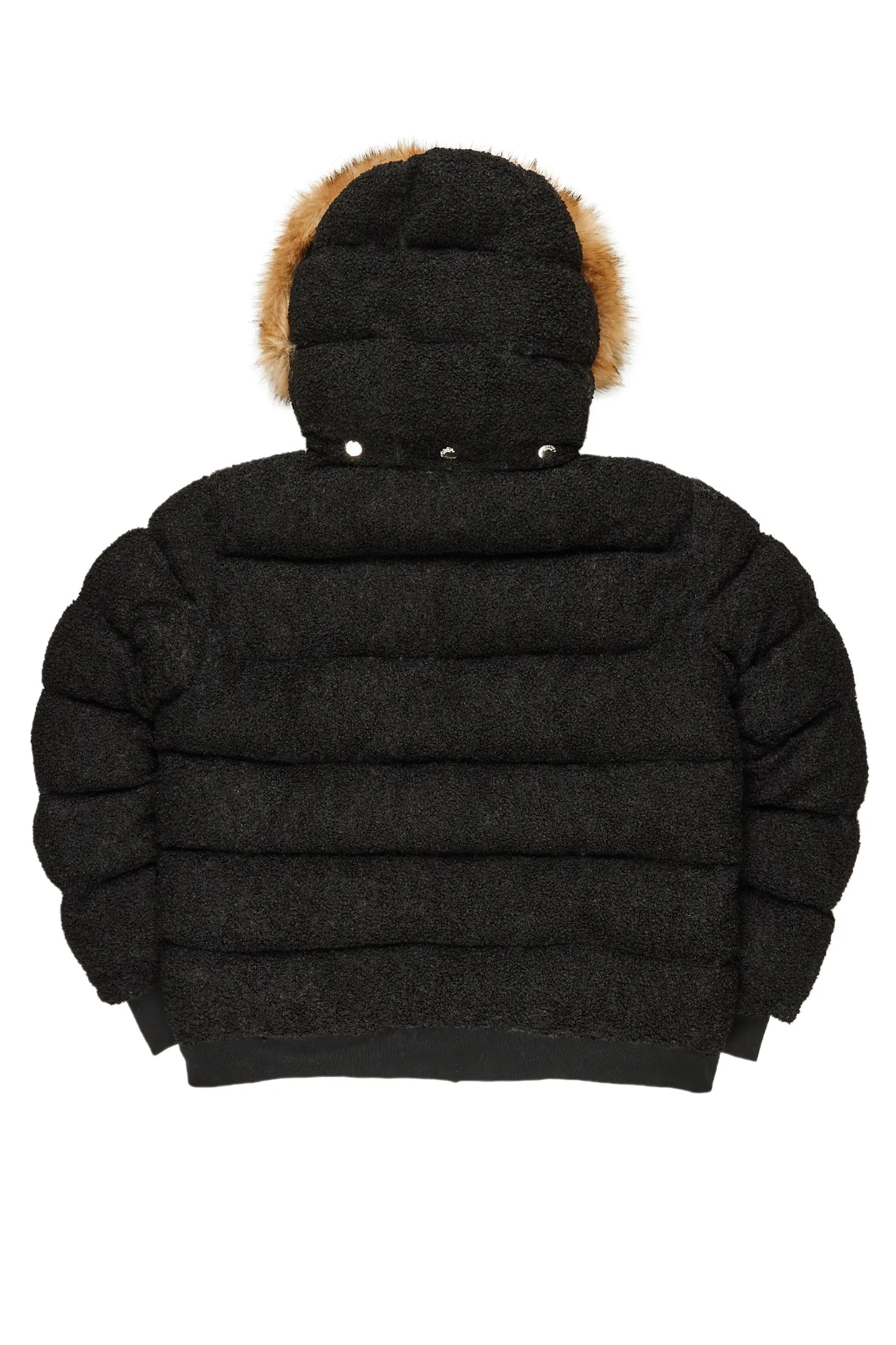 Kesia Black Puffer Jacket