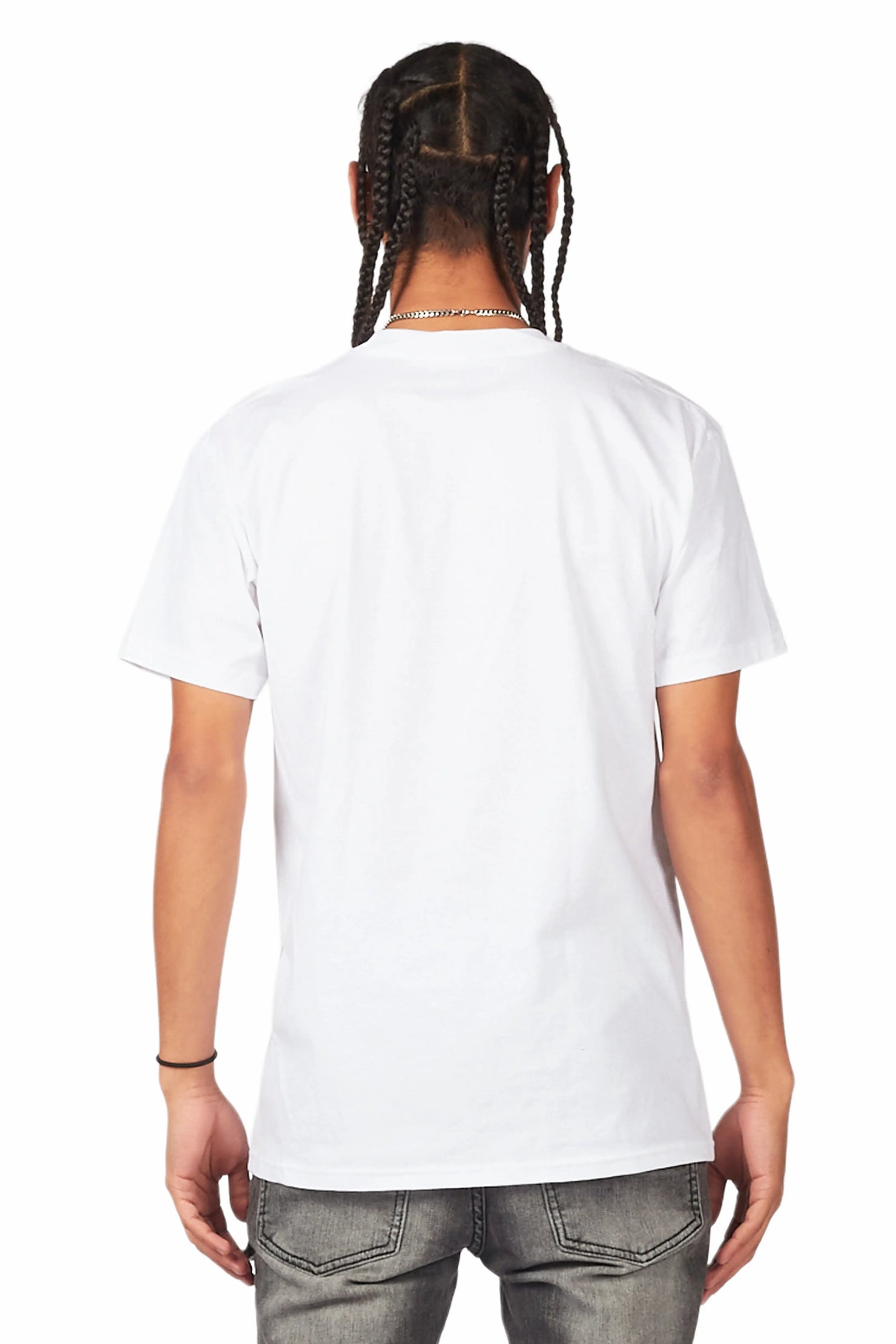 Members White Graphic T-Shirt