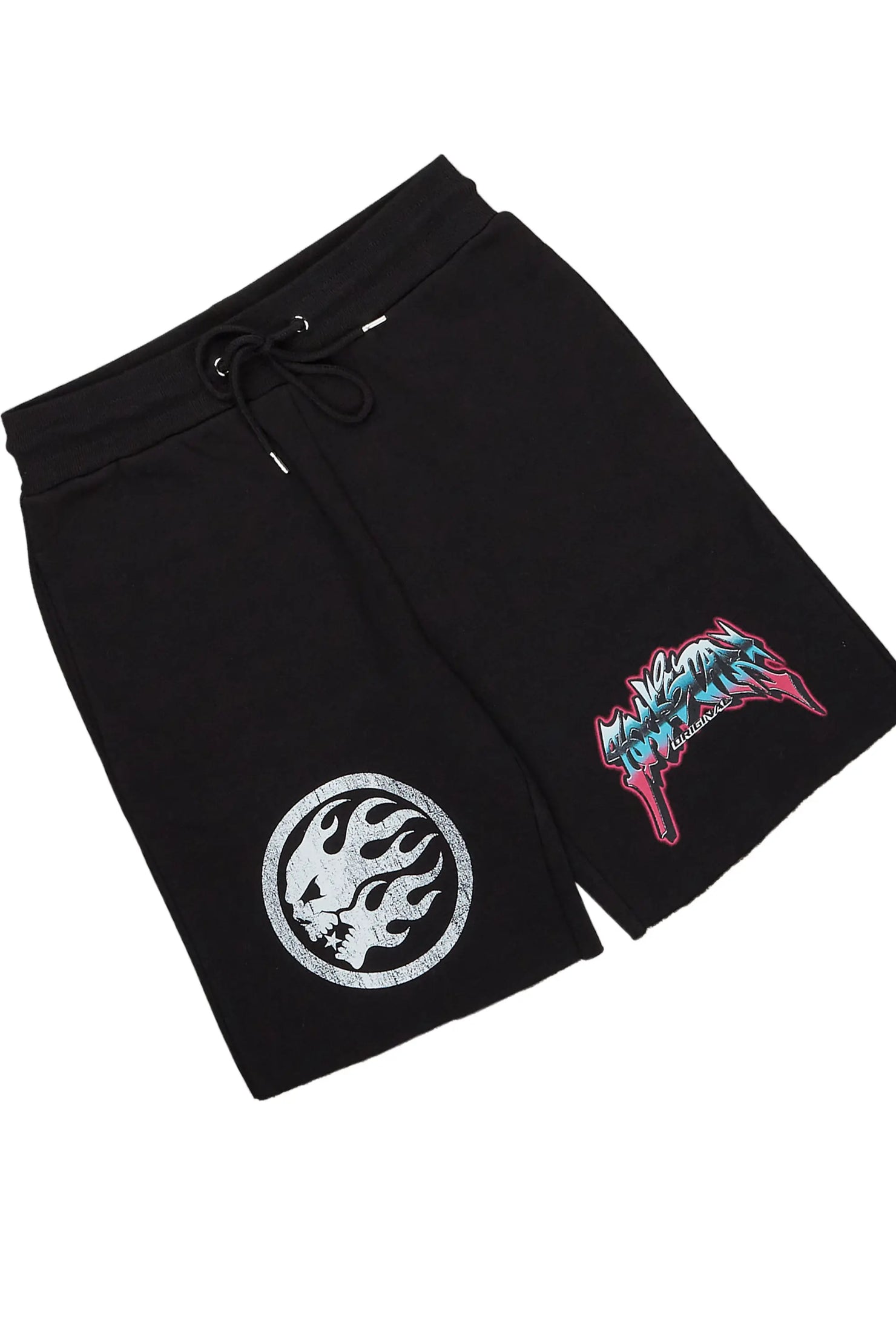 Lucy Black T-Shirt/Short Set