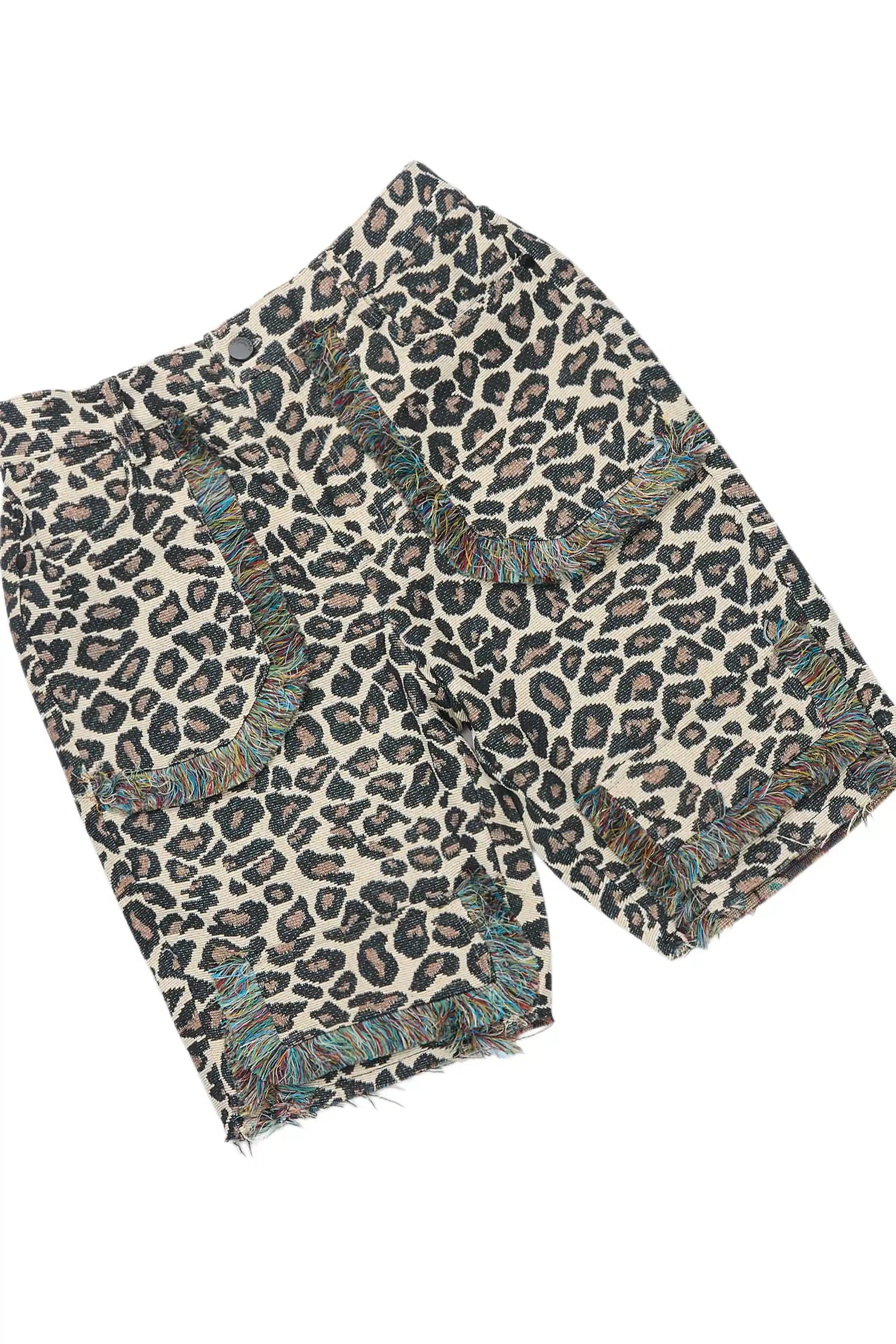 Jelissa Black/Beige T-Shirt Short Set