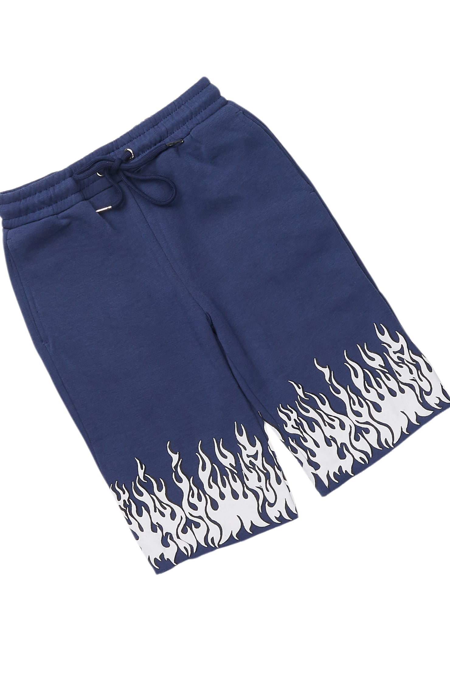 Boys Bubble Navy T-Shirt/Short Set