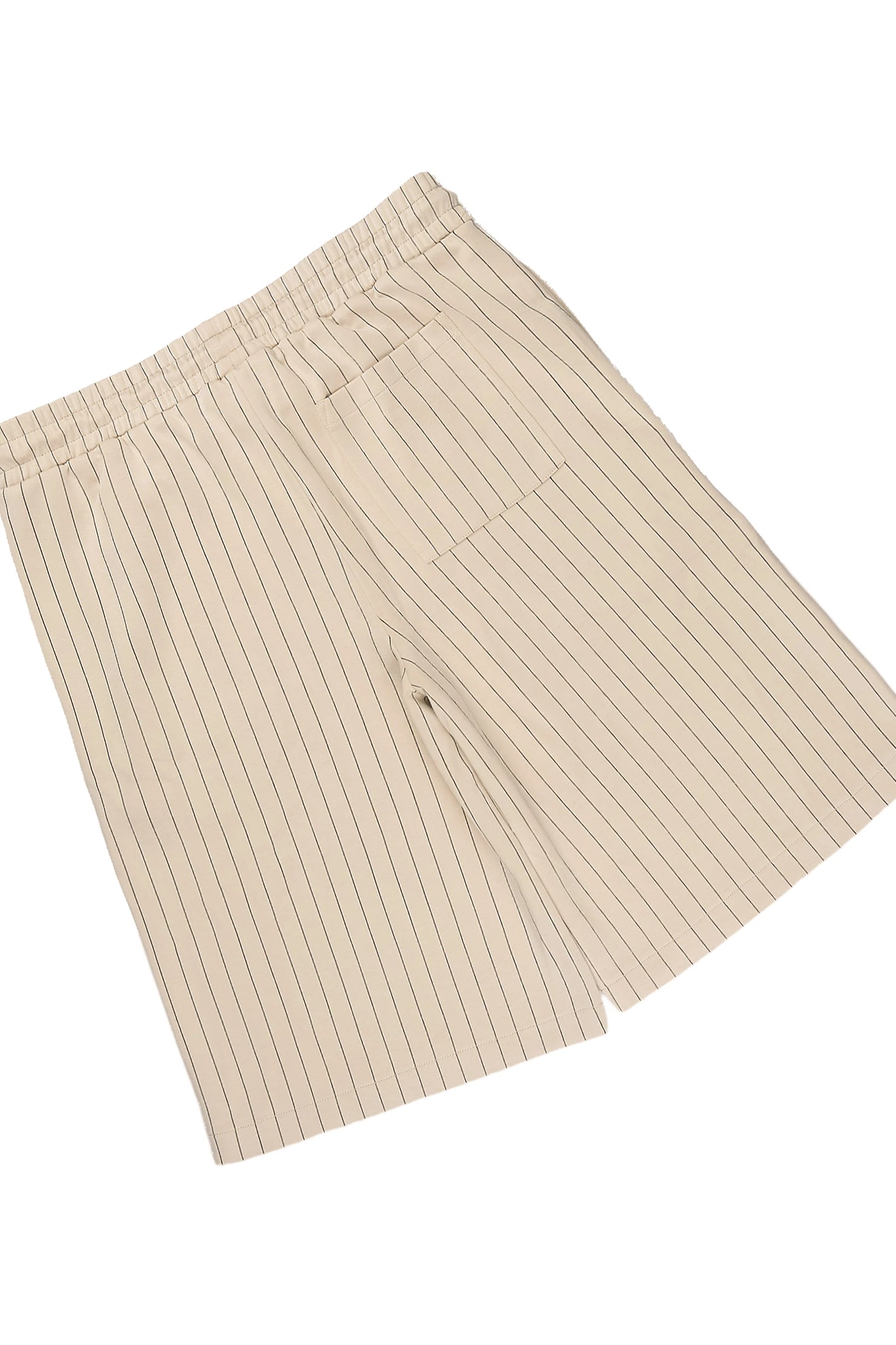 Hernan Beige Quarter Zip Raglan Short Set