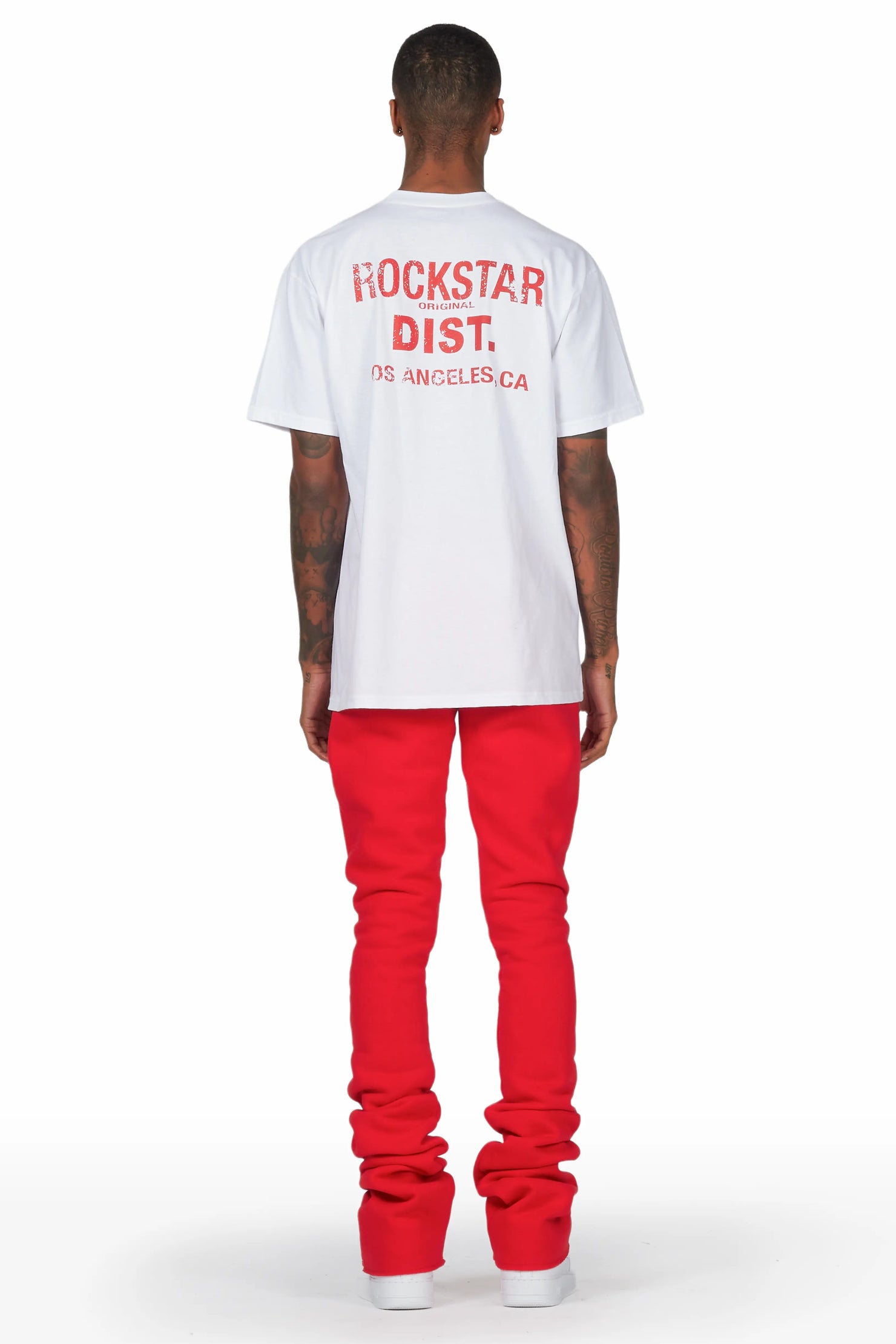 Alpine Red Super Stacked Trackpant