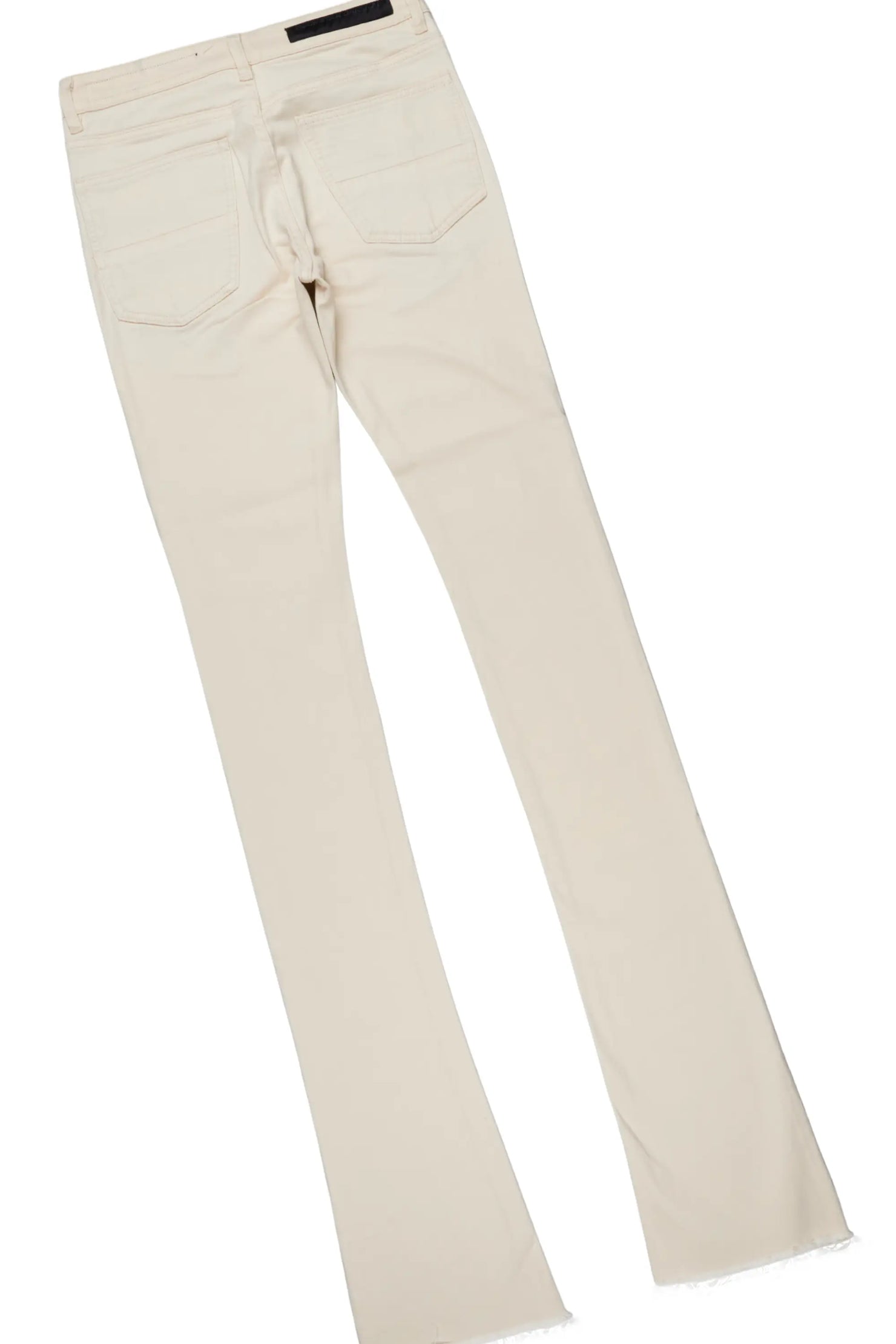 Smitty Black T-Shirt & Josiah Beige Super Stacked Flare Jean Bundle
