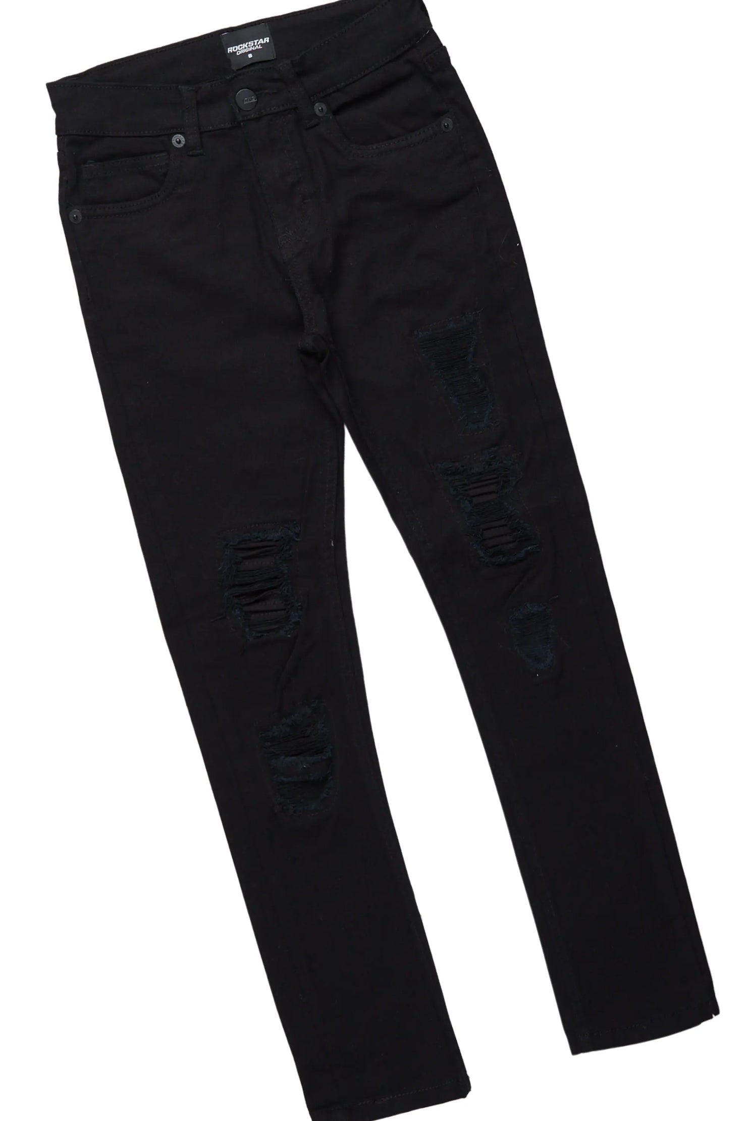 Boys Cachi Red/Black T-Shirt/Skinny Jean Set